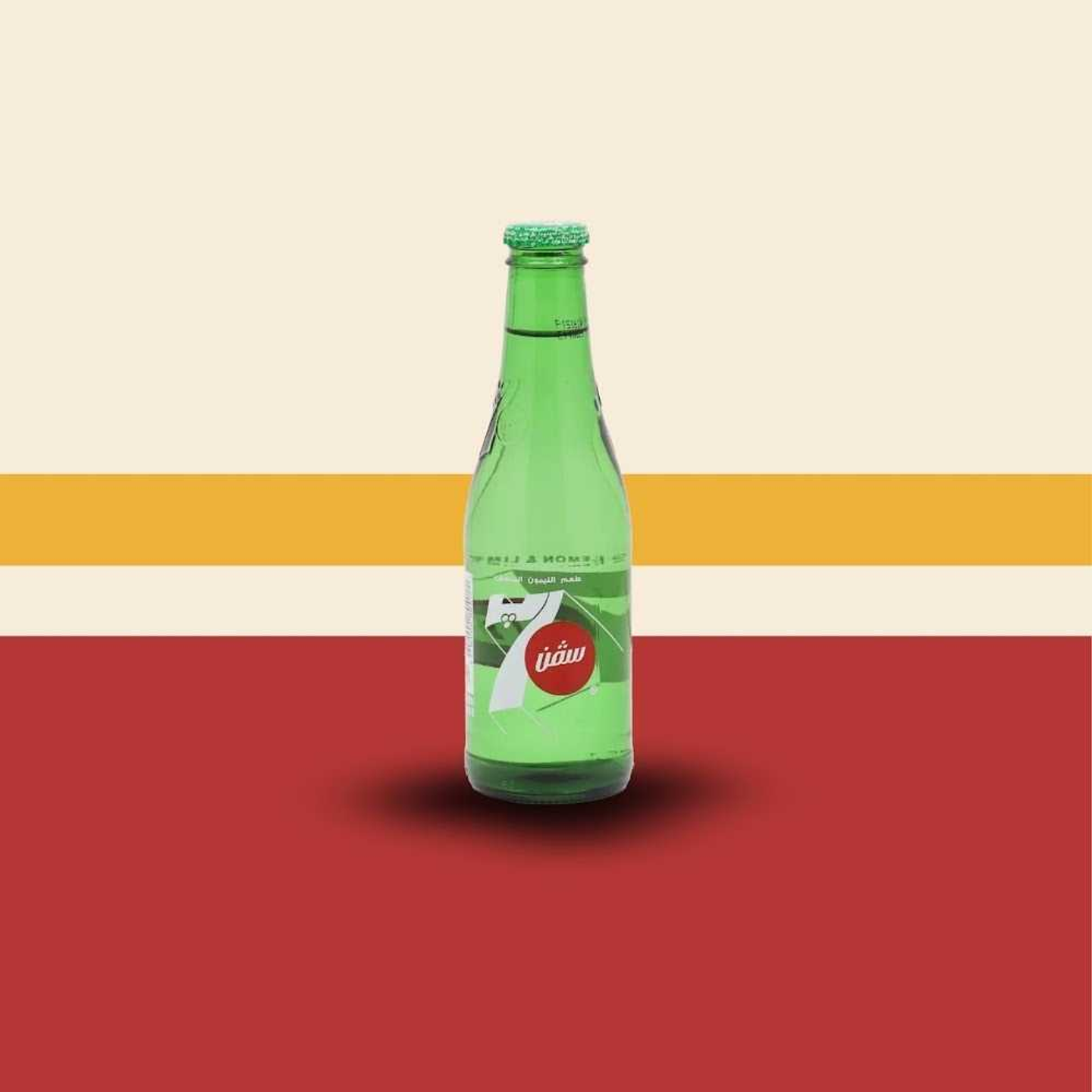 7 Up Glass