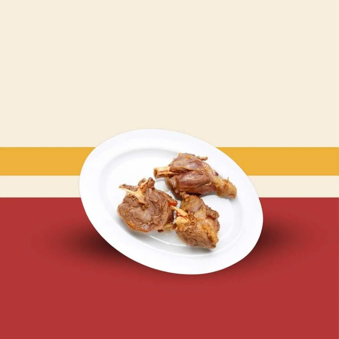 One Person's Meat Kabsa Without Rice