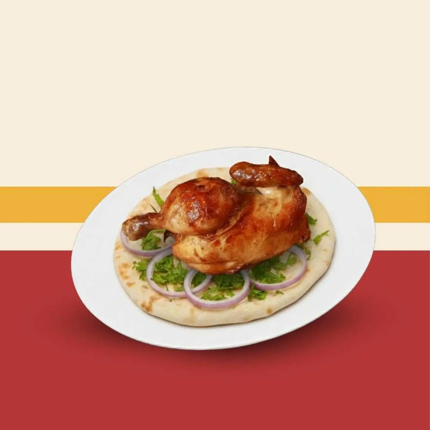 Half Grilled Chicken Plain