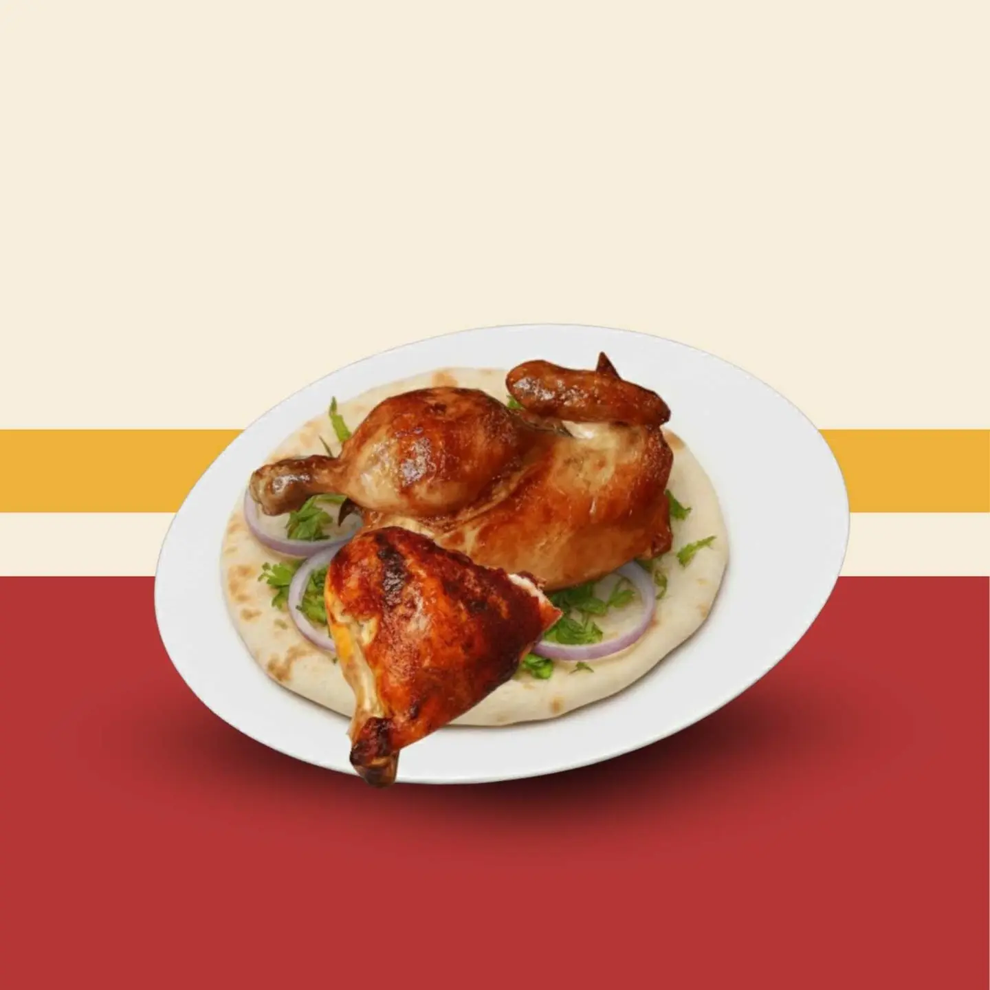 Three Quarter Grilled Chicken Plain