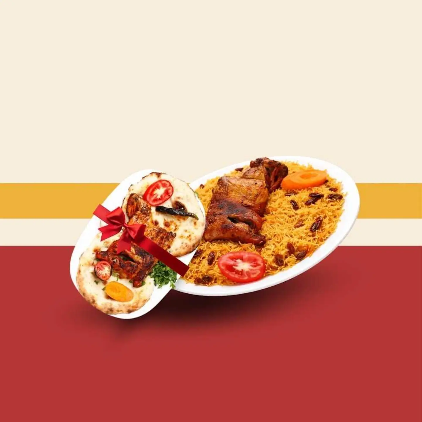 Charcoal Chicken With Rice And Half Plain Free