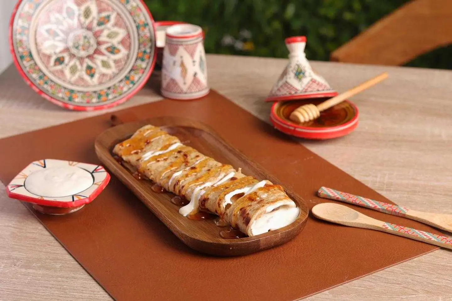 فطيرة لبنة عسل