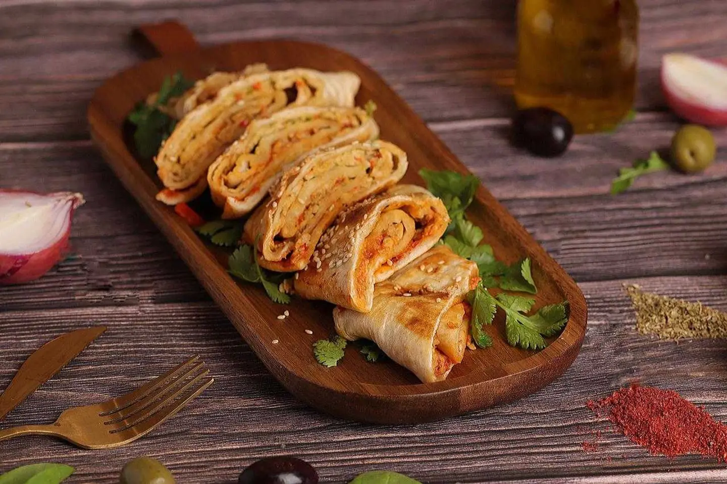 فطيرة فرن دجاج