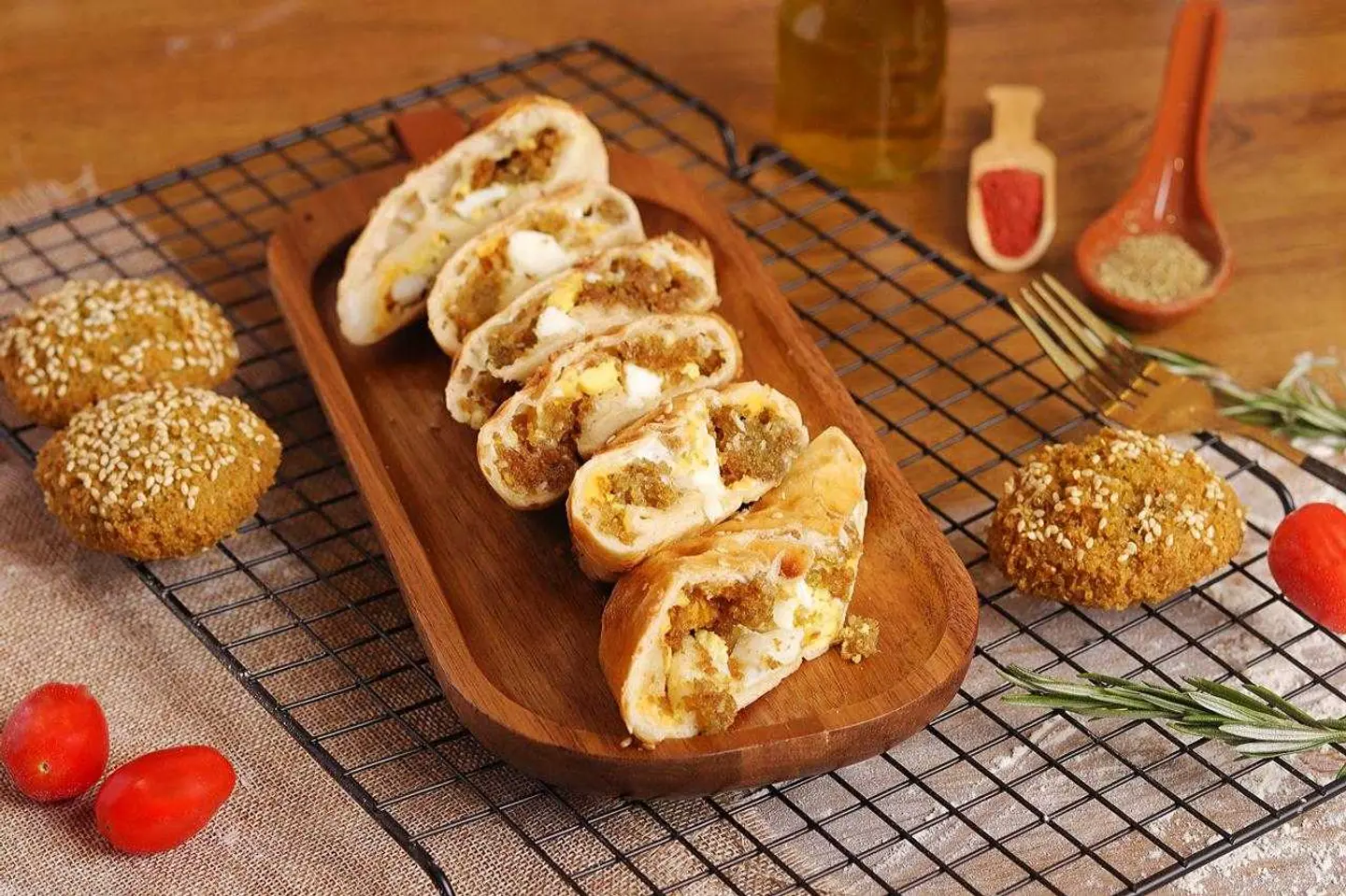 فطيرة فرن فلافل