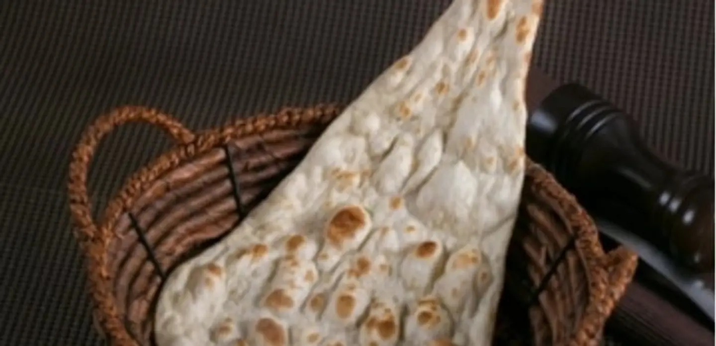 خبز نان2 حبة