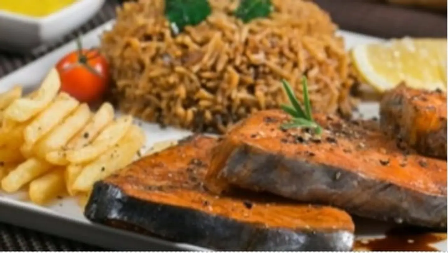 سمك فيليه كنعد مشوي