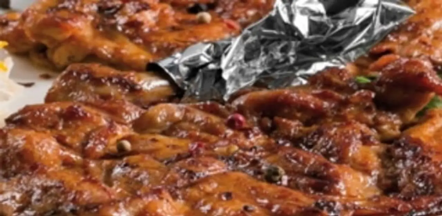 دجاج على الفحم