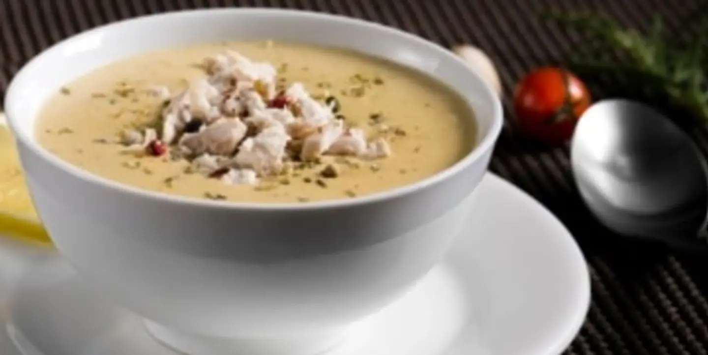 شوربة كريمة الدجاج