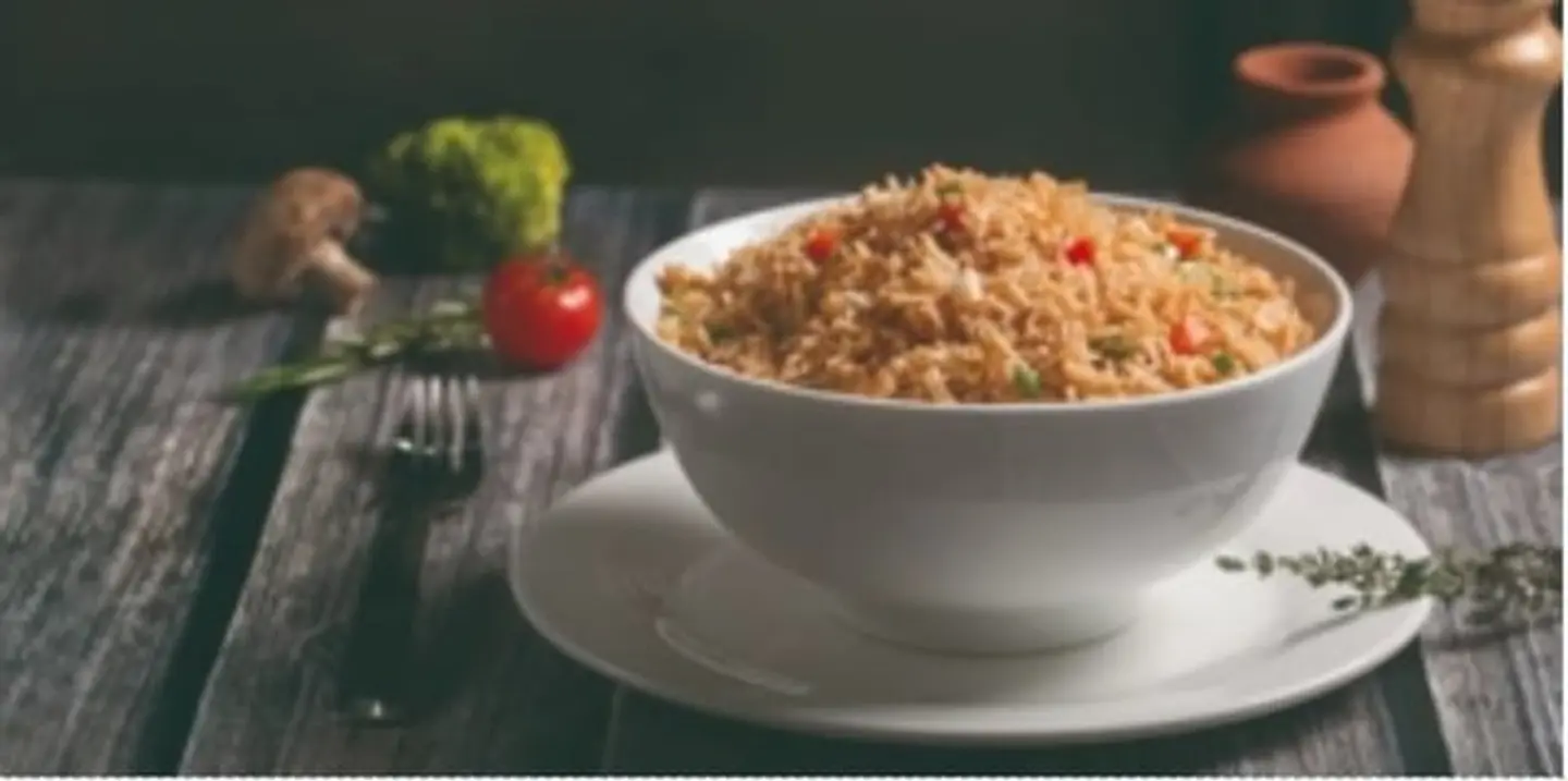 أرز مقلي بالخضروات