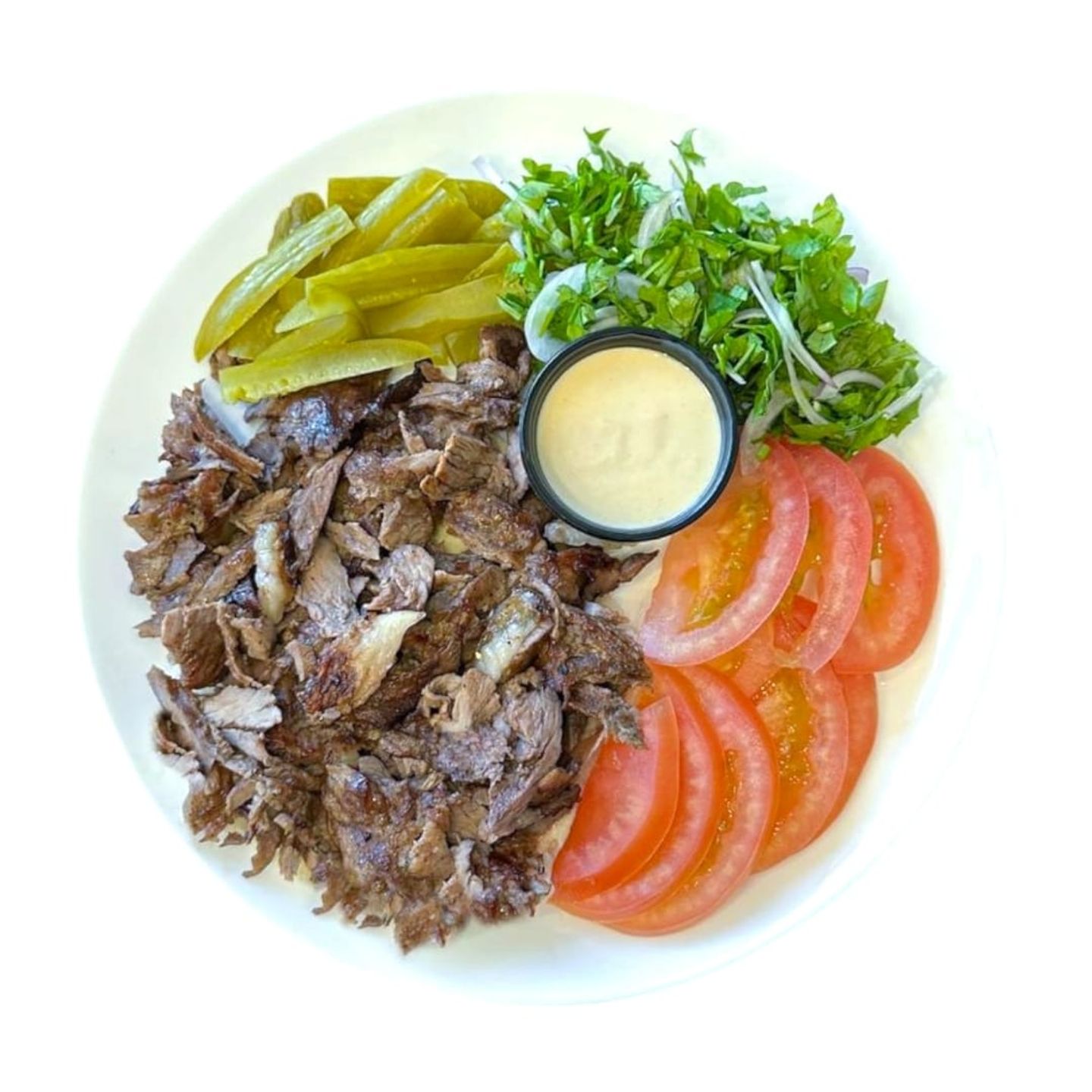 Beef Shawarma Plate 180gm