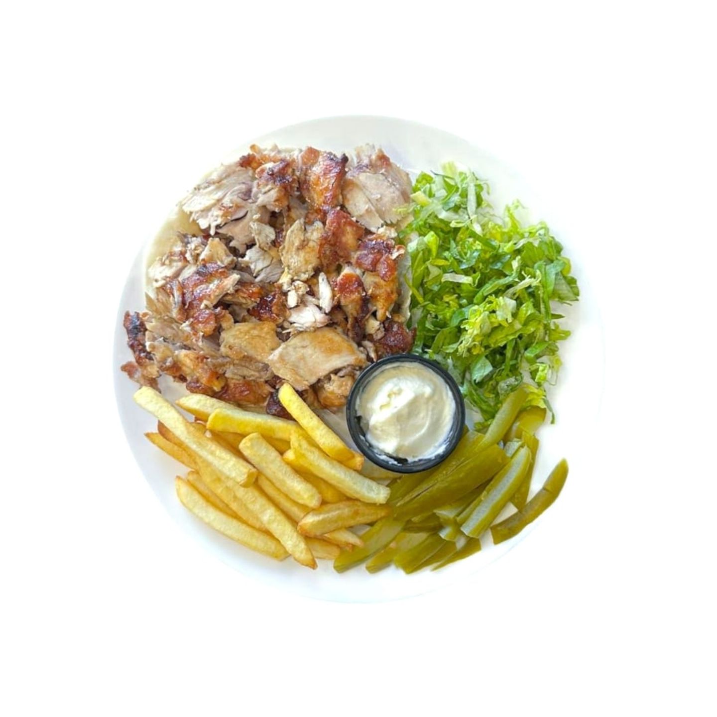 Chicken Shawarma Plate 180gm