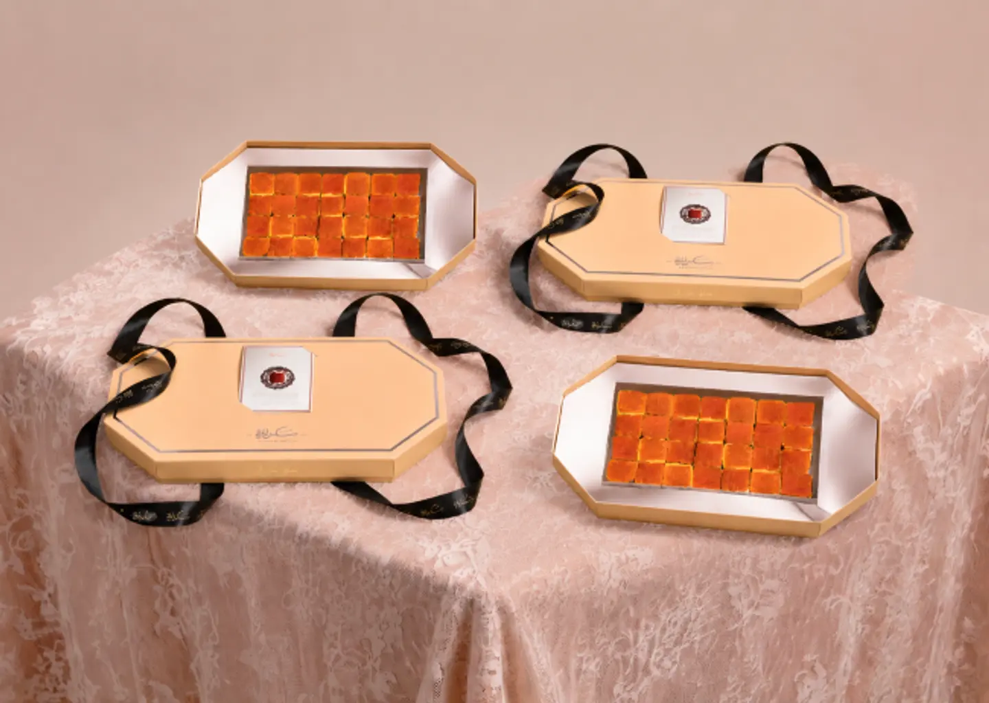 Two Medium Basbousa Boxes