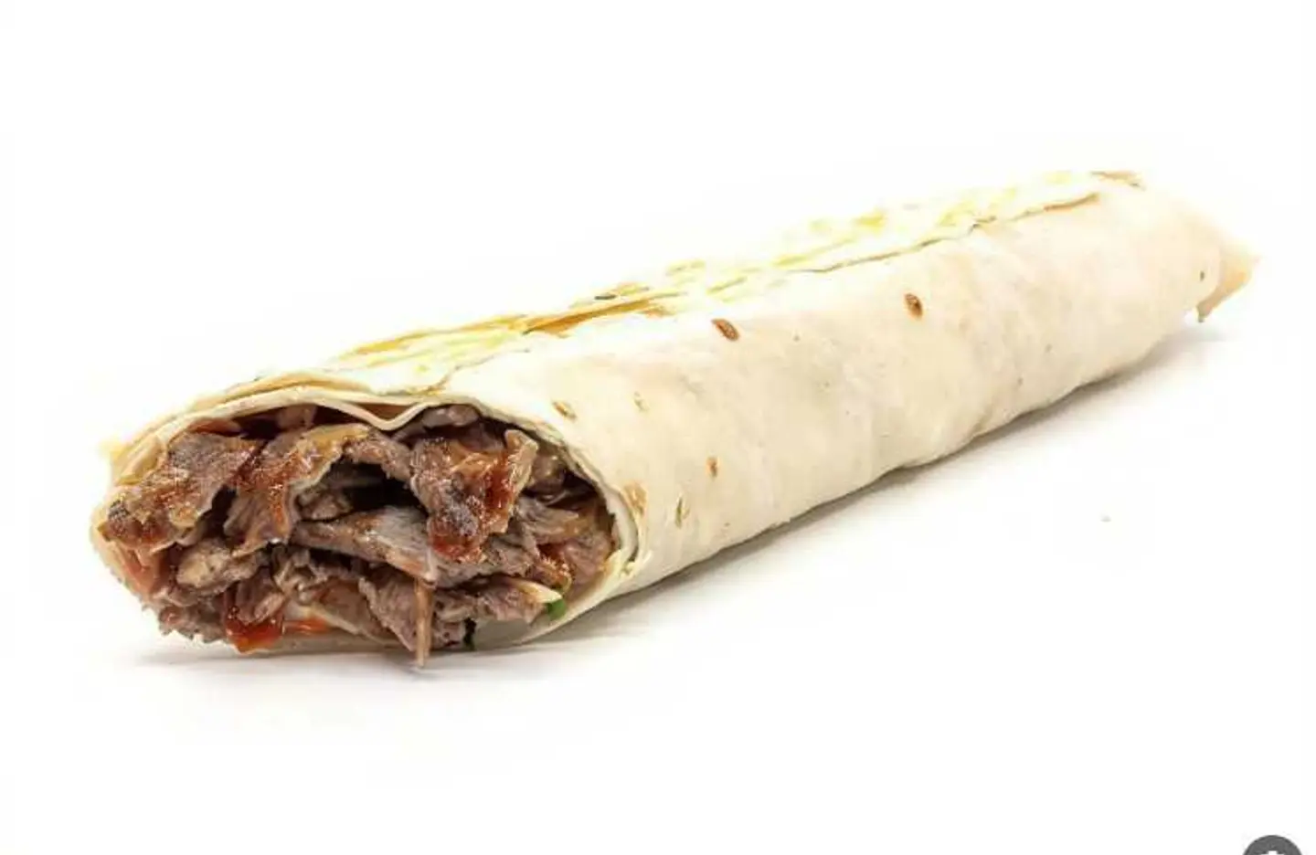 ساندوتش شاورما لحم وسط