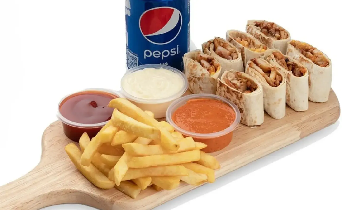 وجبه حميدو مع المشروب