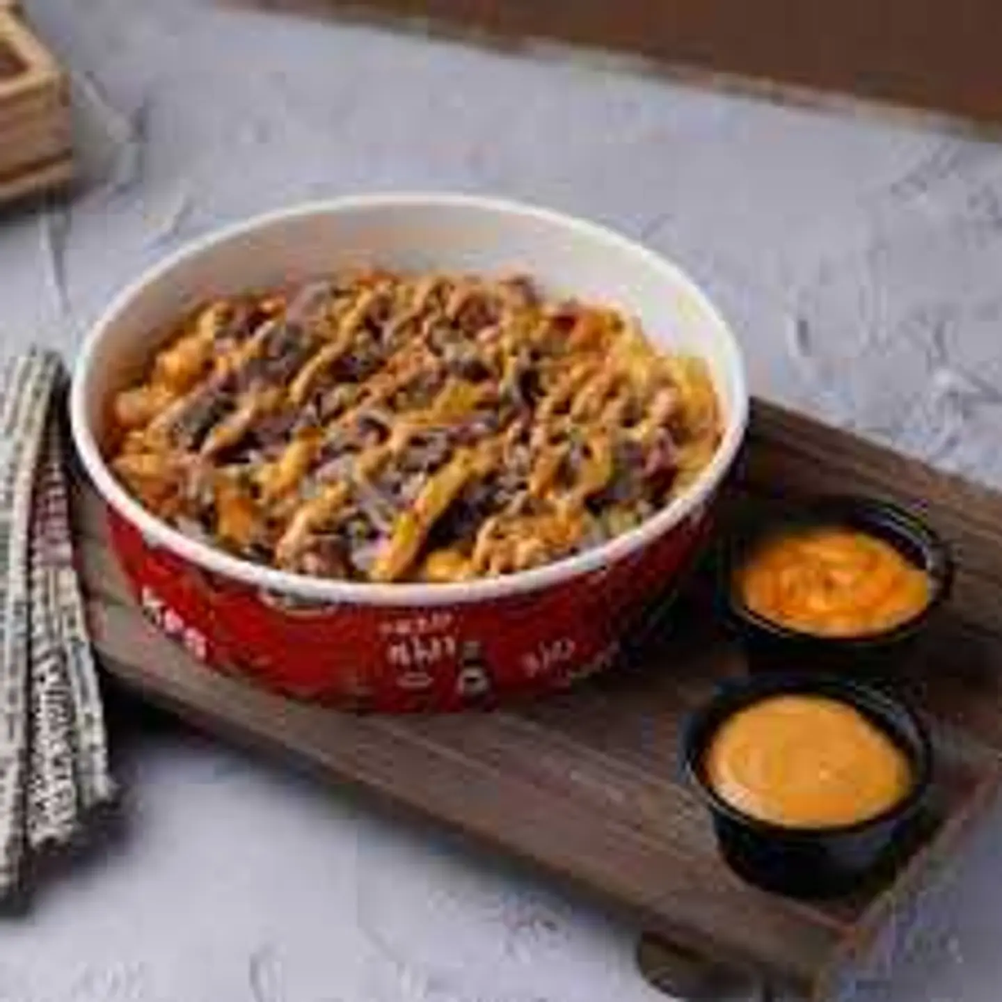 شاورما لحم فرايز