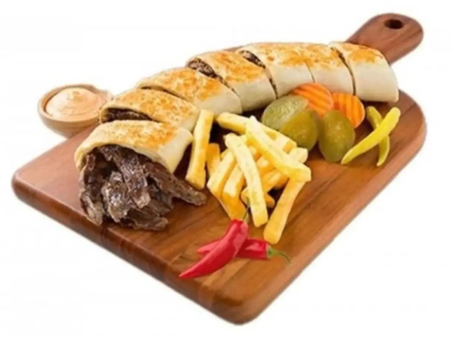 وجبه عربي شاورما لحم 8 قطع