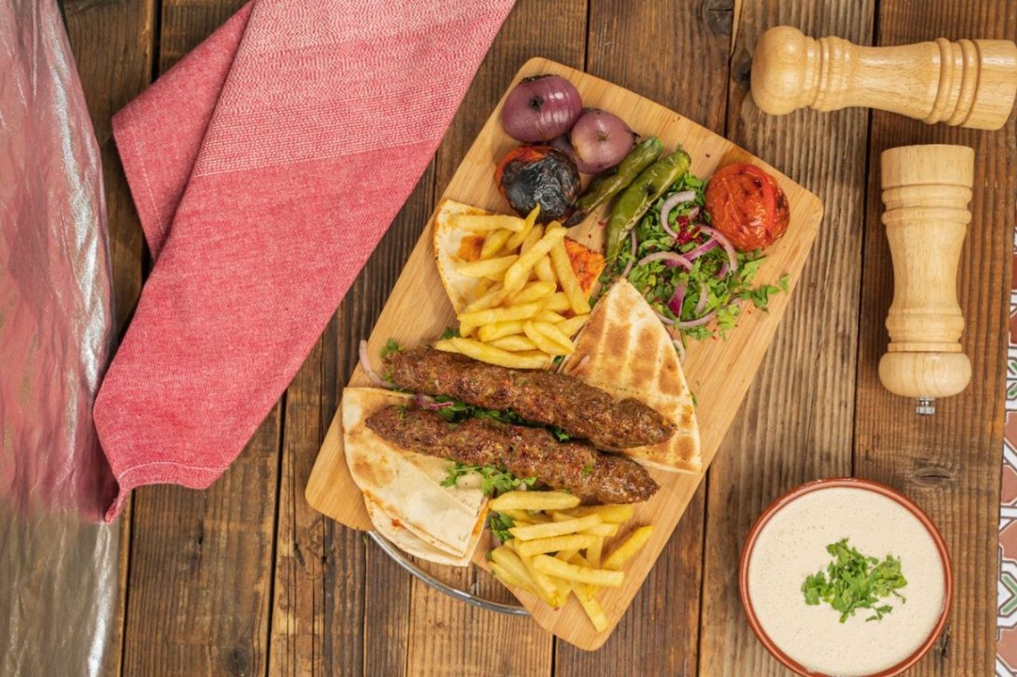 لحم مبشور حار