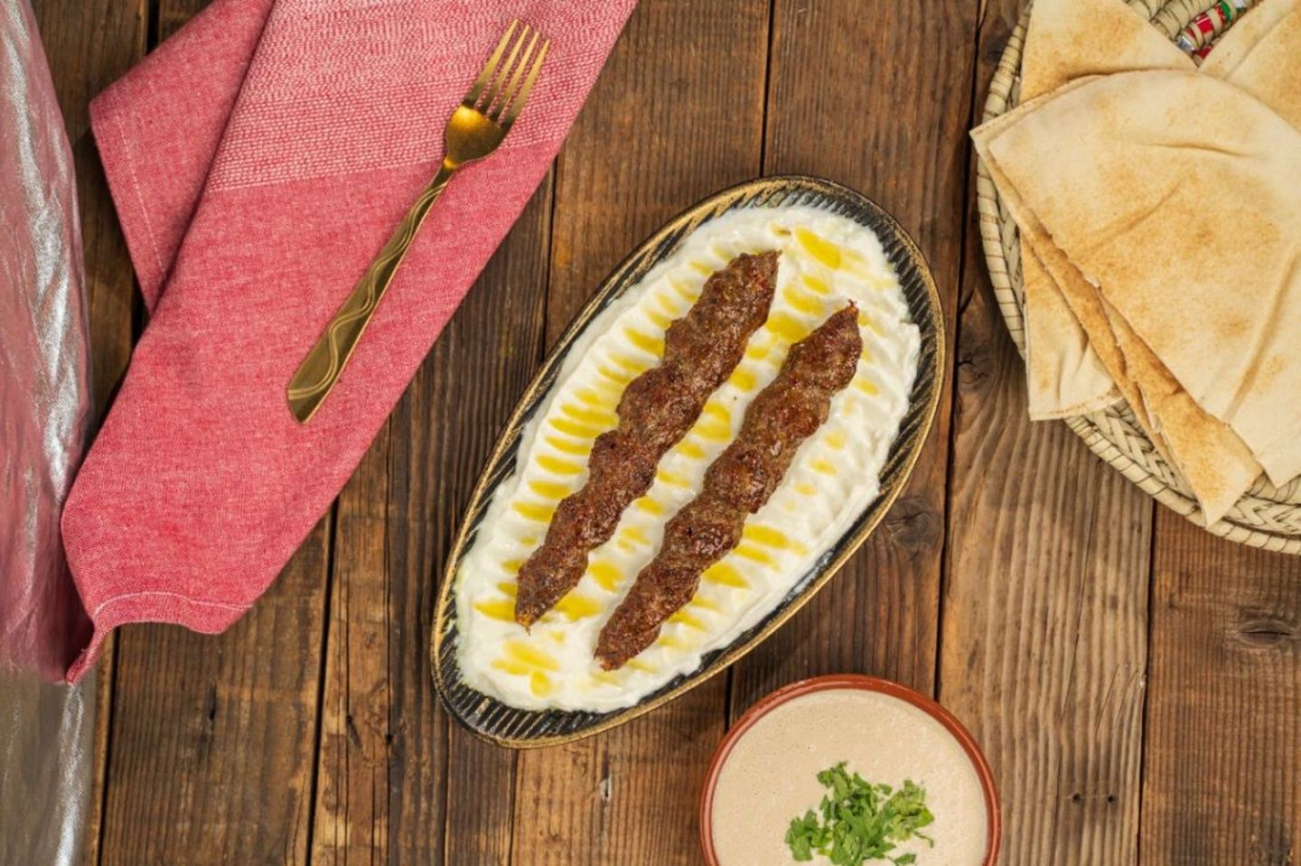 لحم مبشور بالزبدة