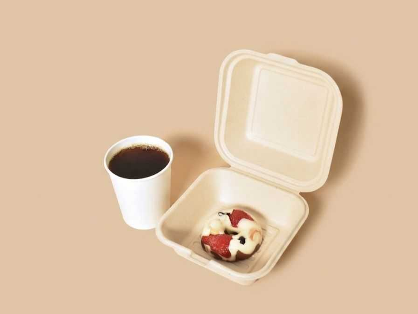 Fruit, Nut, And Chocolate Donuts With Coffee