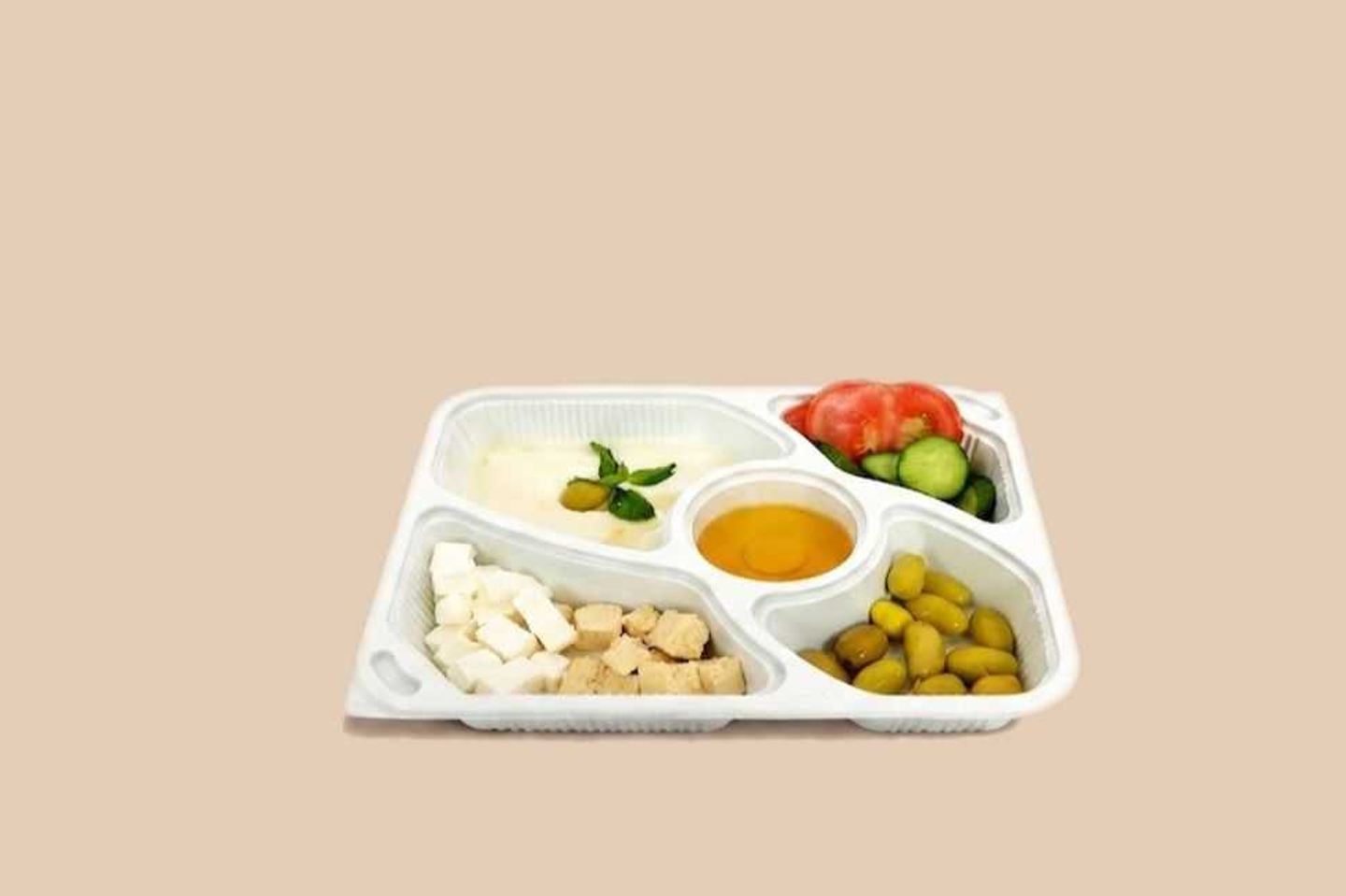 Syrian Dried Fruit Box Served With Bread