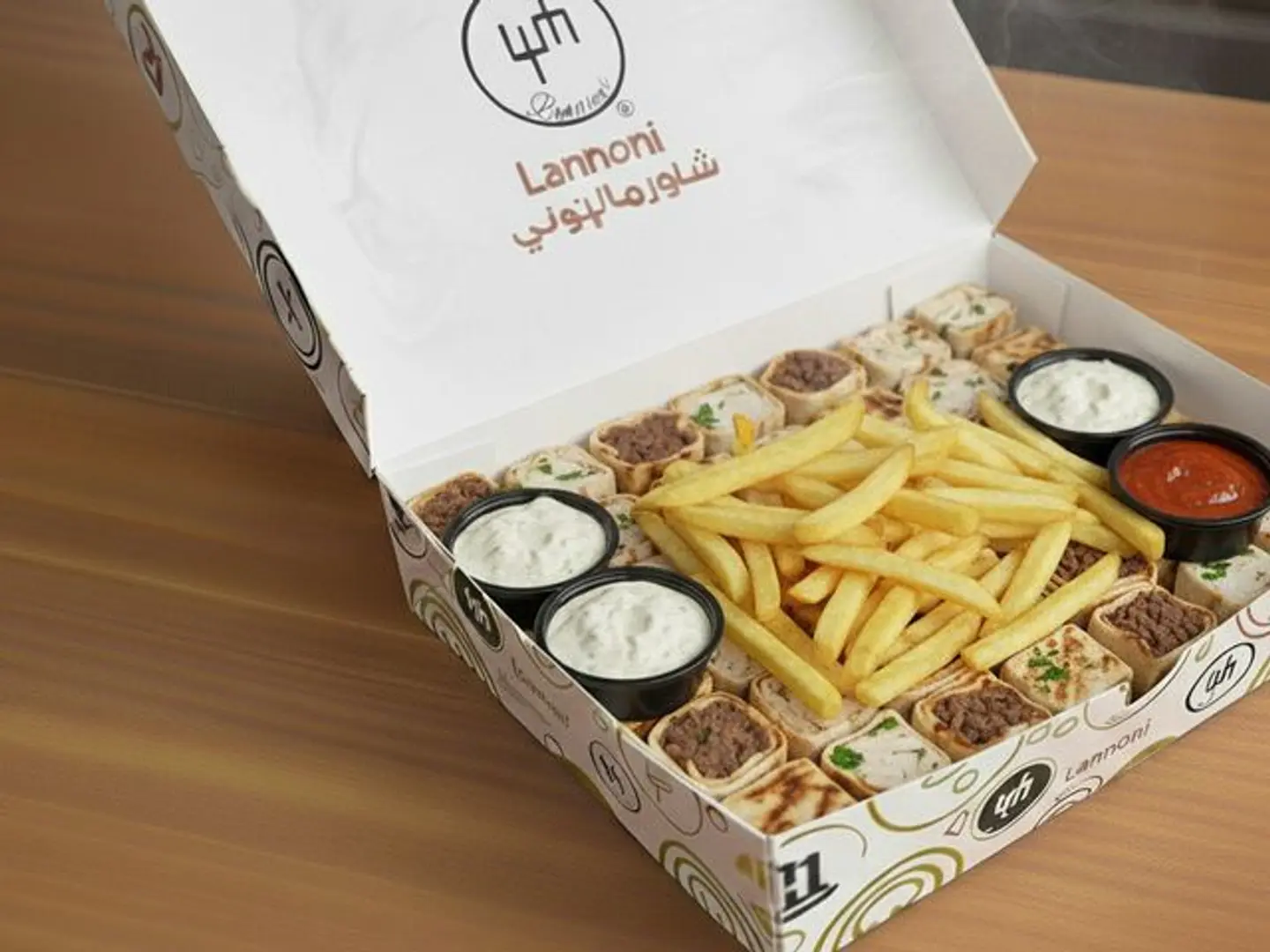 بوكس عربي ميكس (32 قطعة) 16 قطعه دجاج & 16 قطعه لحم