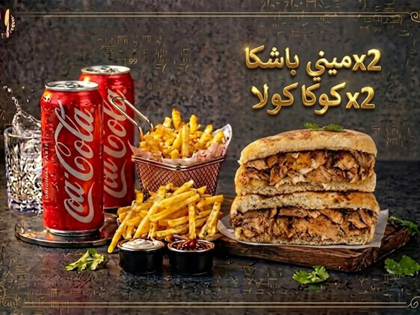 Offer Two Mini Chicken Bashka Meals