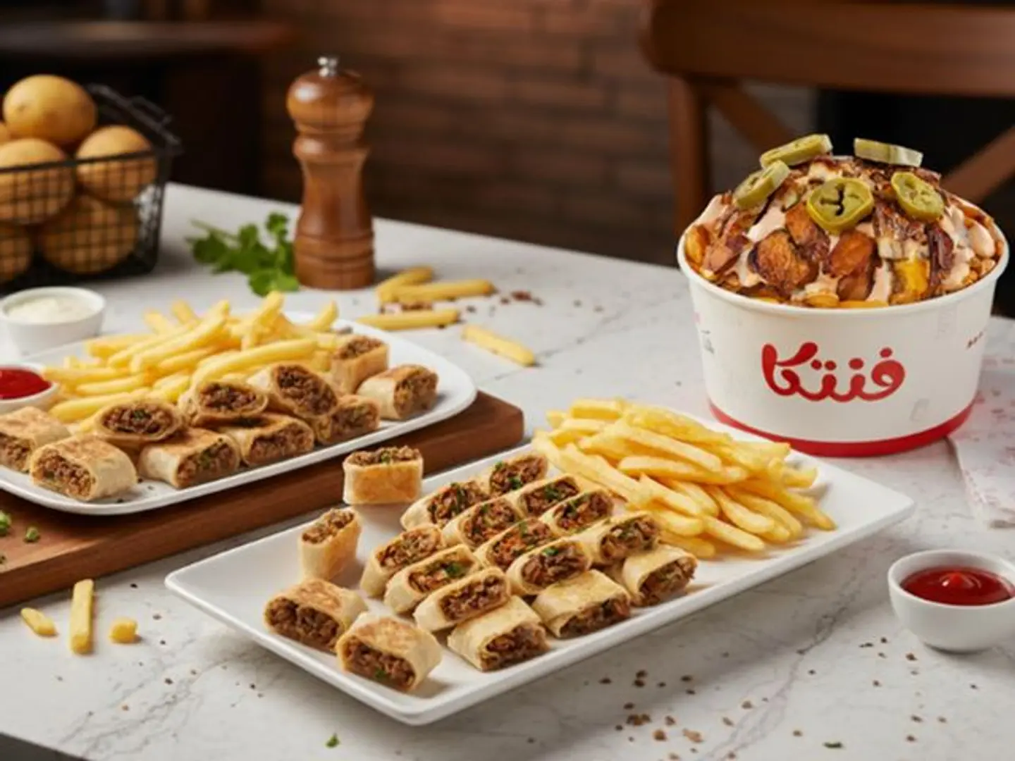 عربي لحم دبل+فنتكا كبير