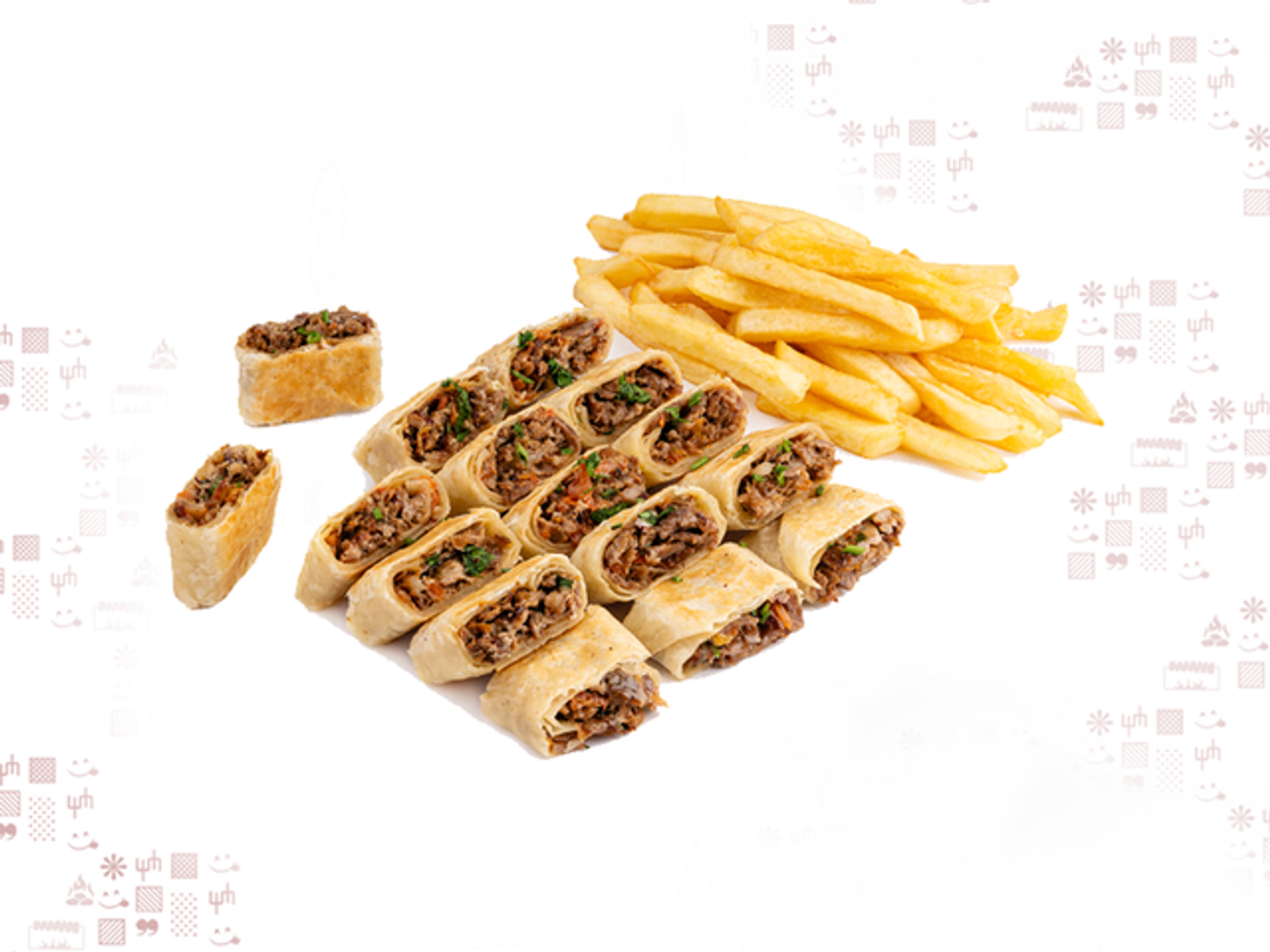 عربي لحم دبل