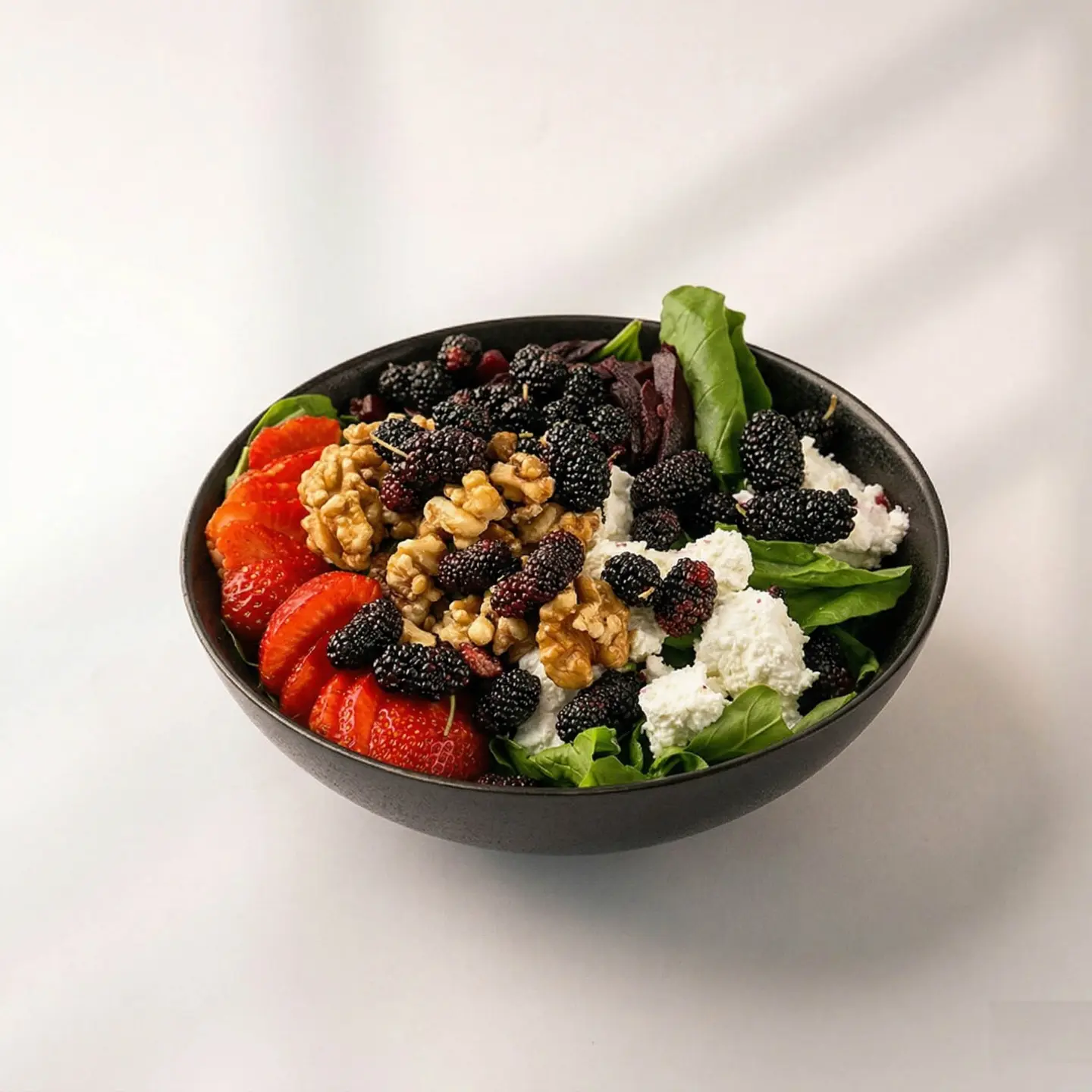 سلطة التوت القطيفي