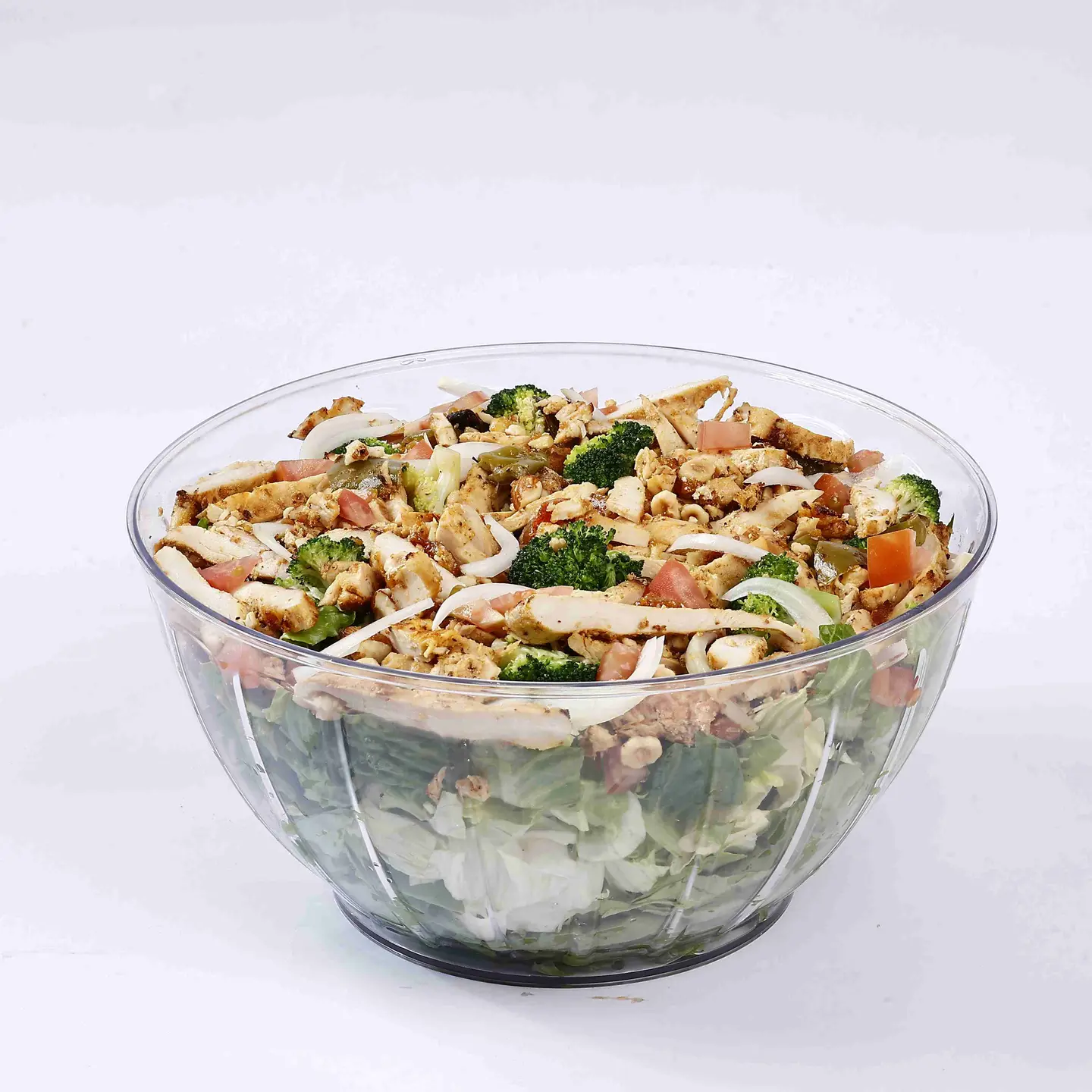 سلطة الجمعات الدجاج المشوي كبير جداً