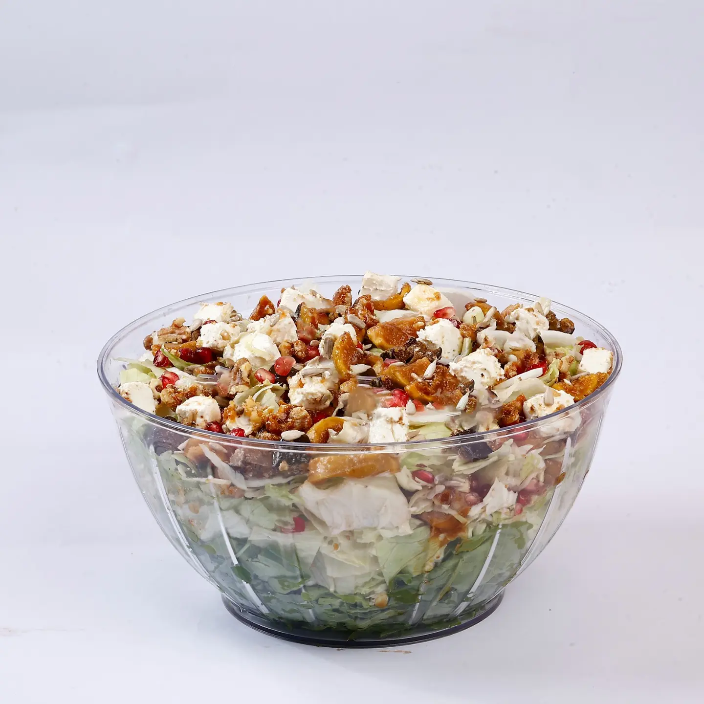 سلطة الجمعات جبنة الفيتا و التين كبير جداً