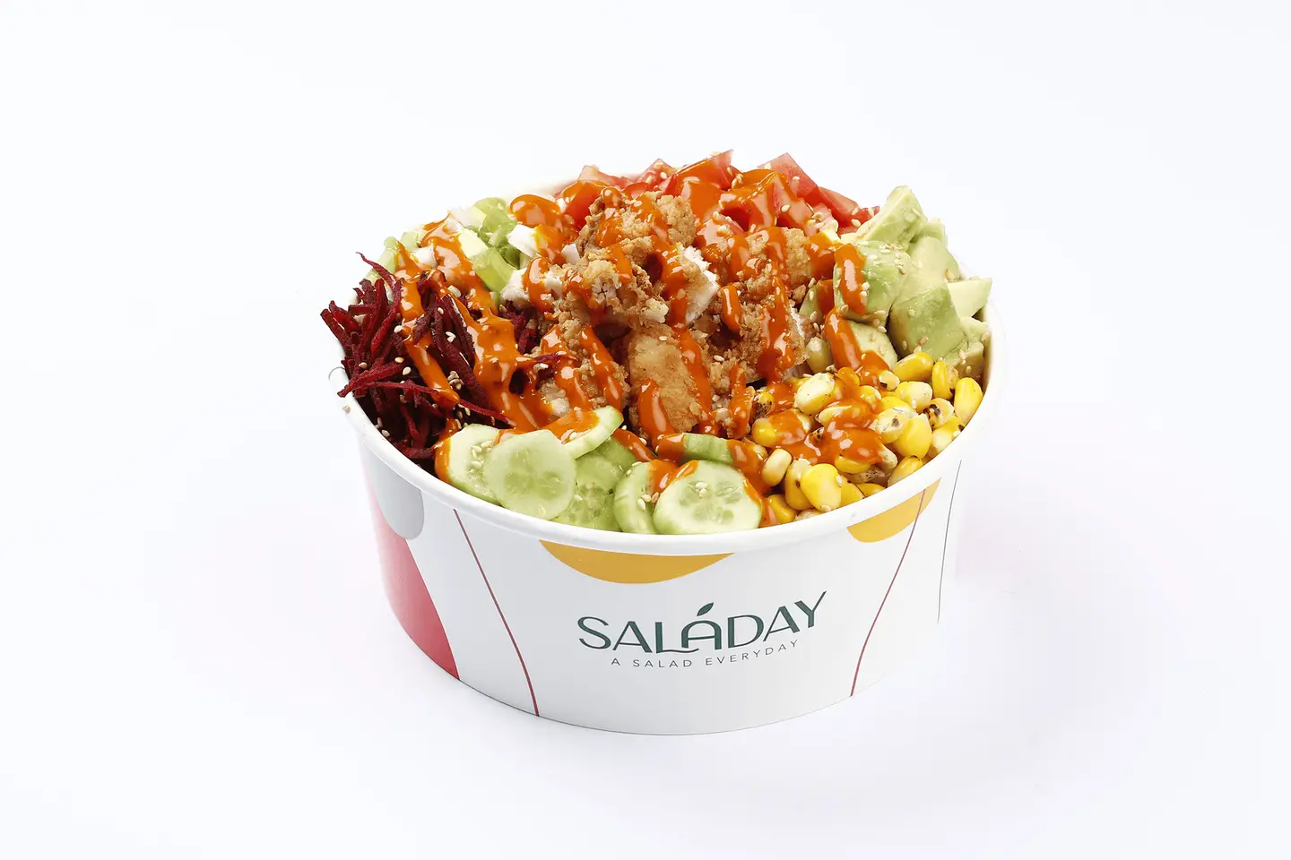 Chicken Stripes Poke Bowl