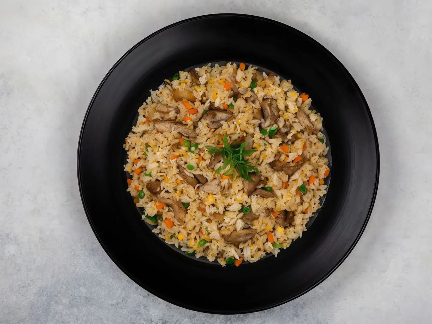 أرز مقلي بالدجاج