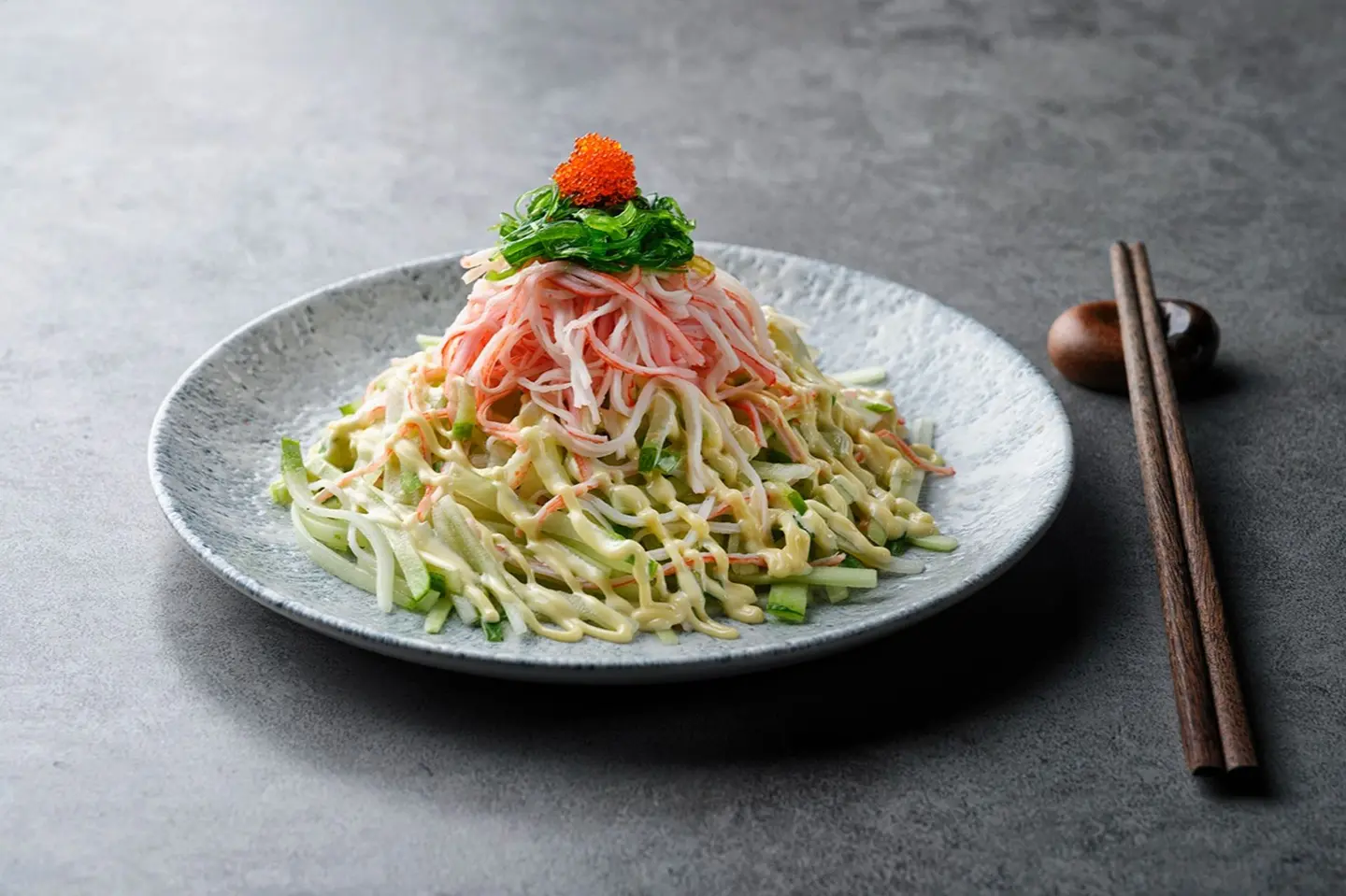 سلطة خيار بالسلطعون