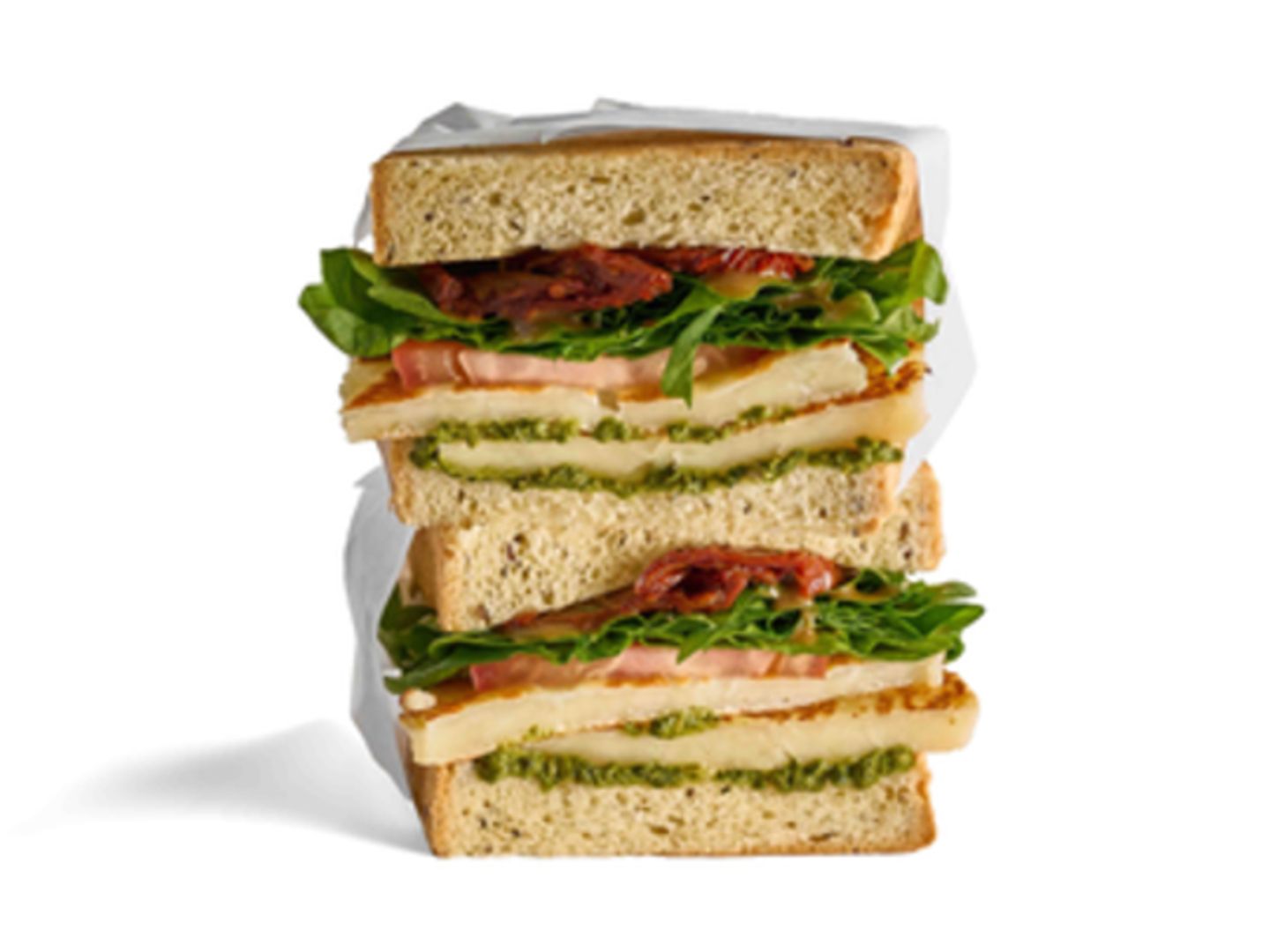 Pesto Halloumi Sandwich