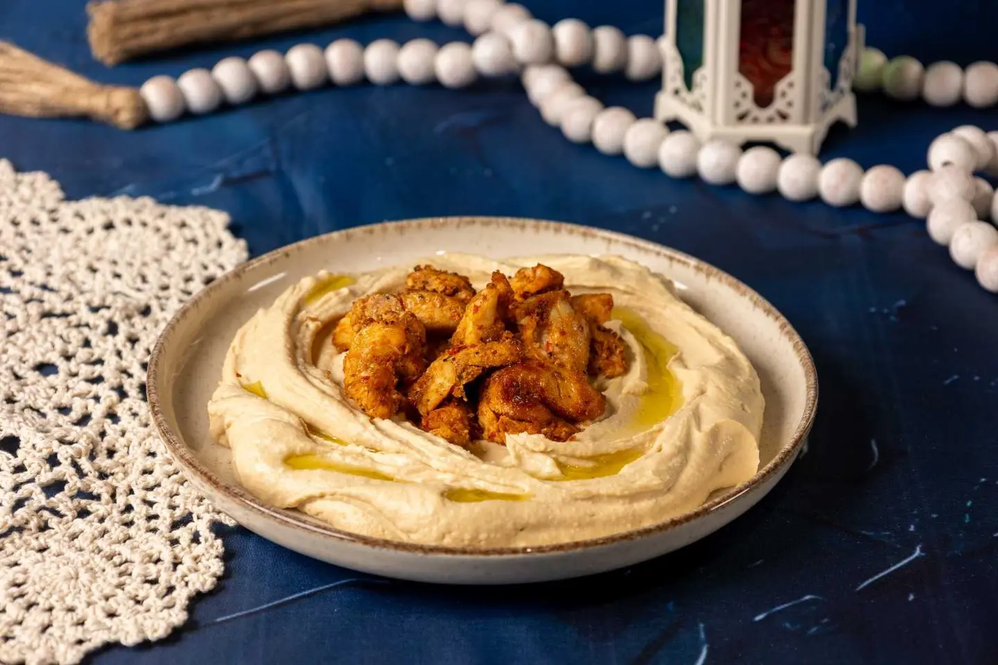 حمص بشاورما الدجاج