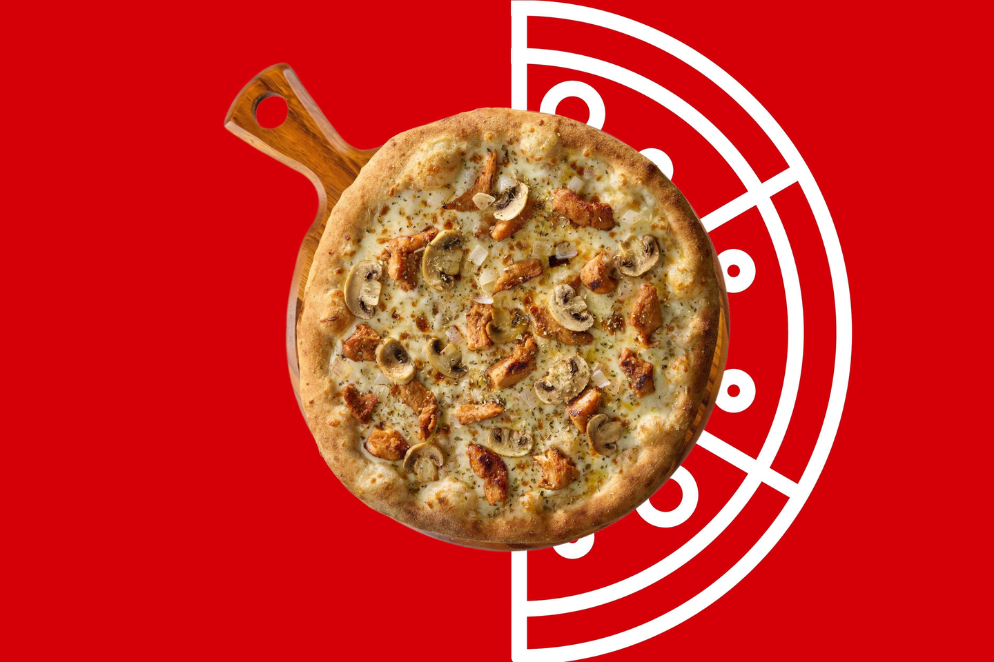 Smoky Bbq Chicken Pizza Large