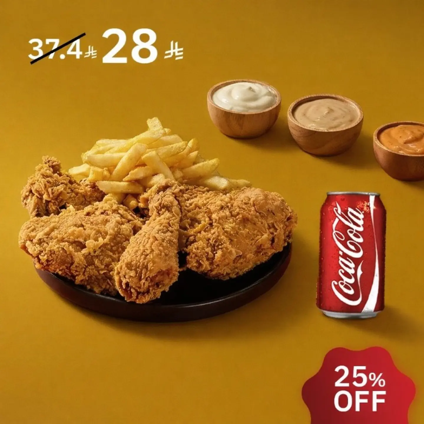 Broasted Chicken Combo