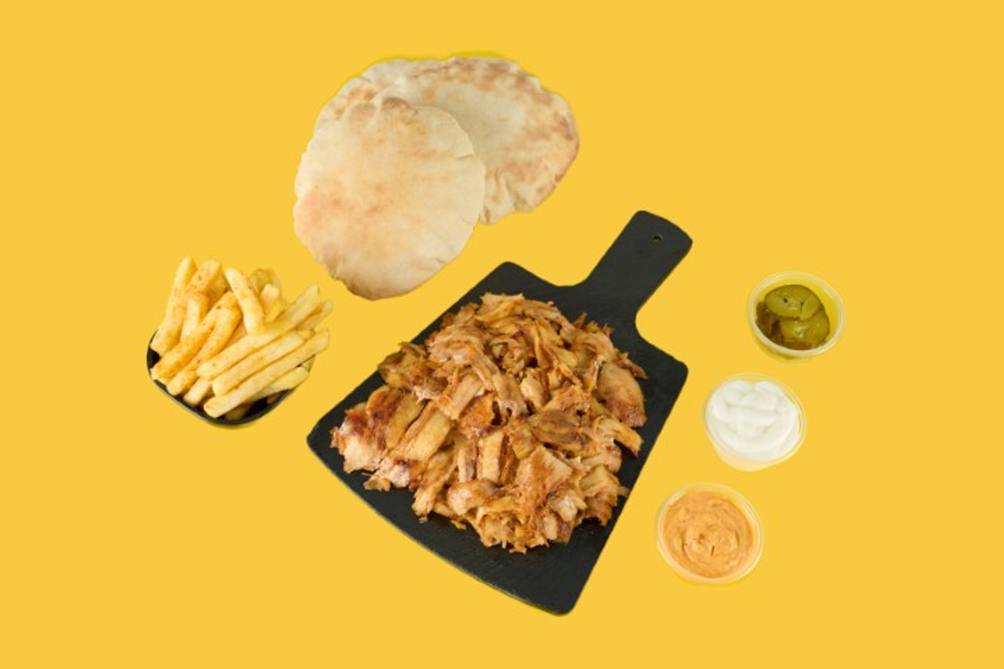 Half Kilo Chicken Shawarma Mega Feast