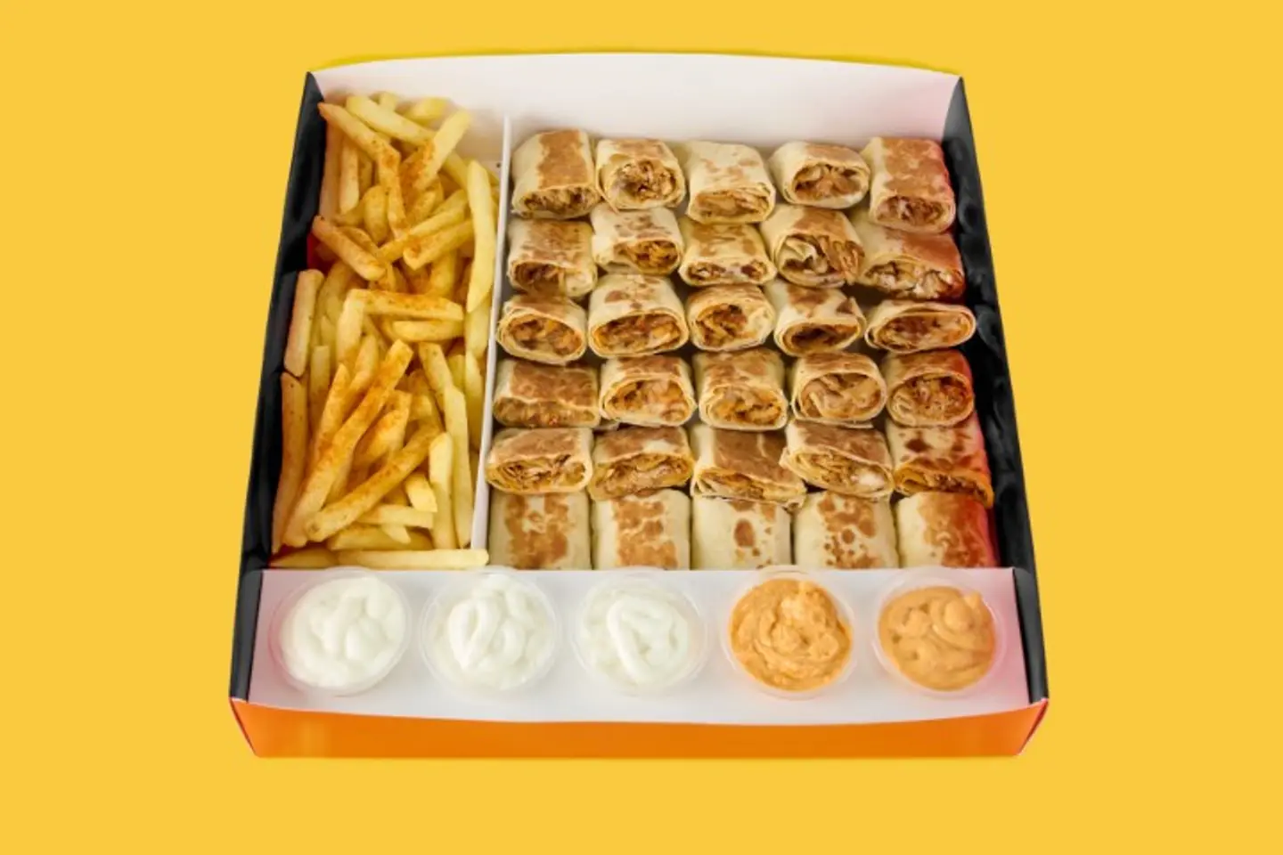 Arabic Chicken Shawarma Box Party 30 Pcs