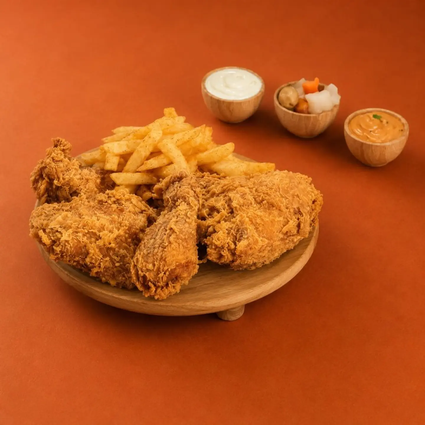 Classic Broasted Chicken Meal
