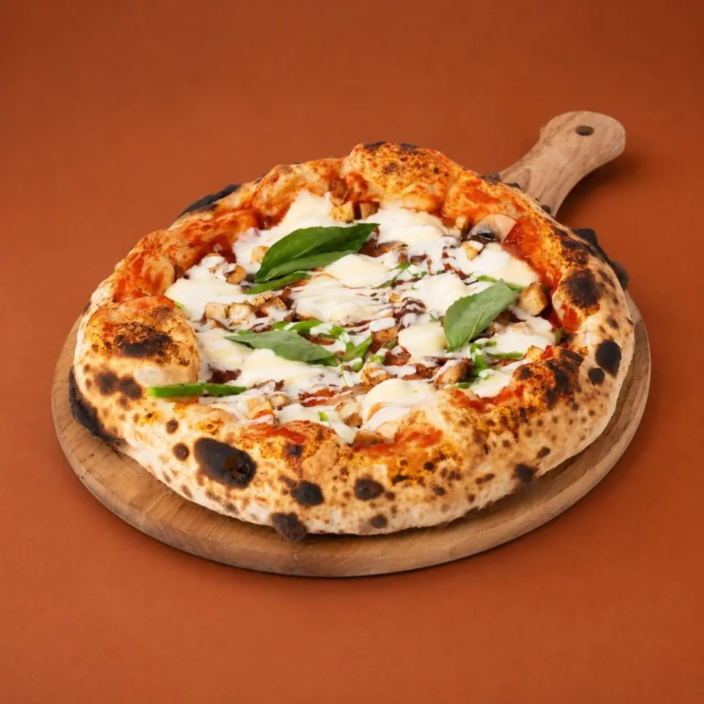 Fully Loaded Chicken Pizza