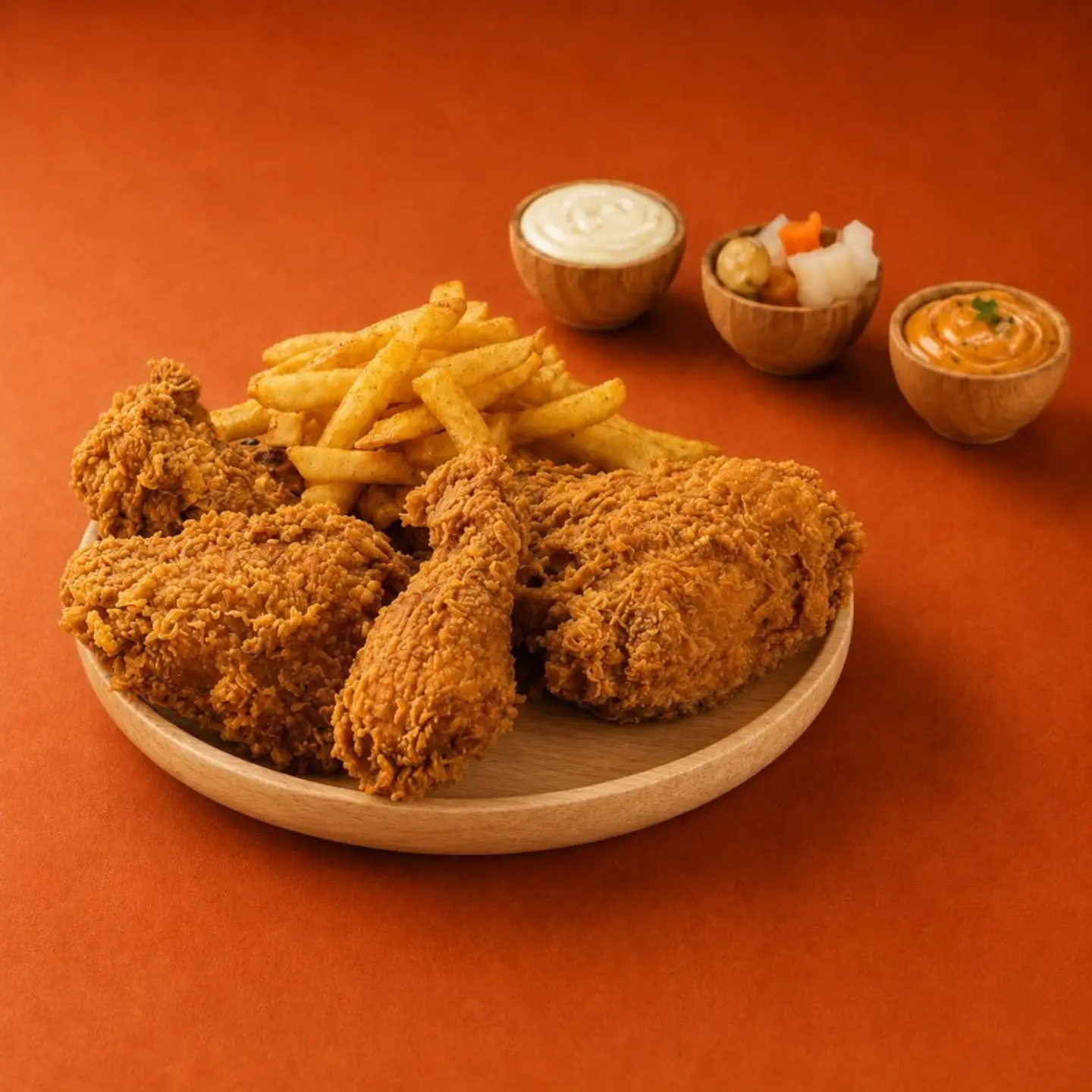 Spicy Broasted Chicken Power Meal