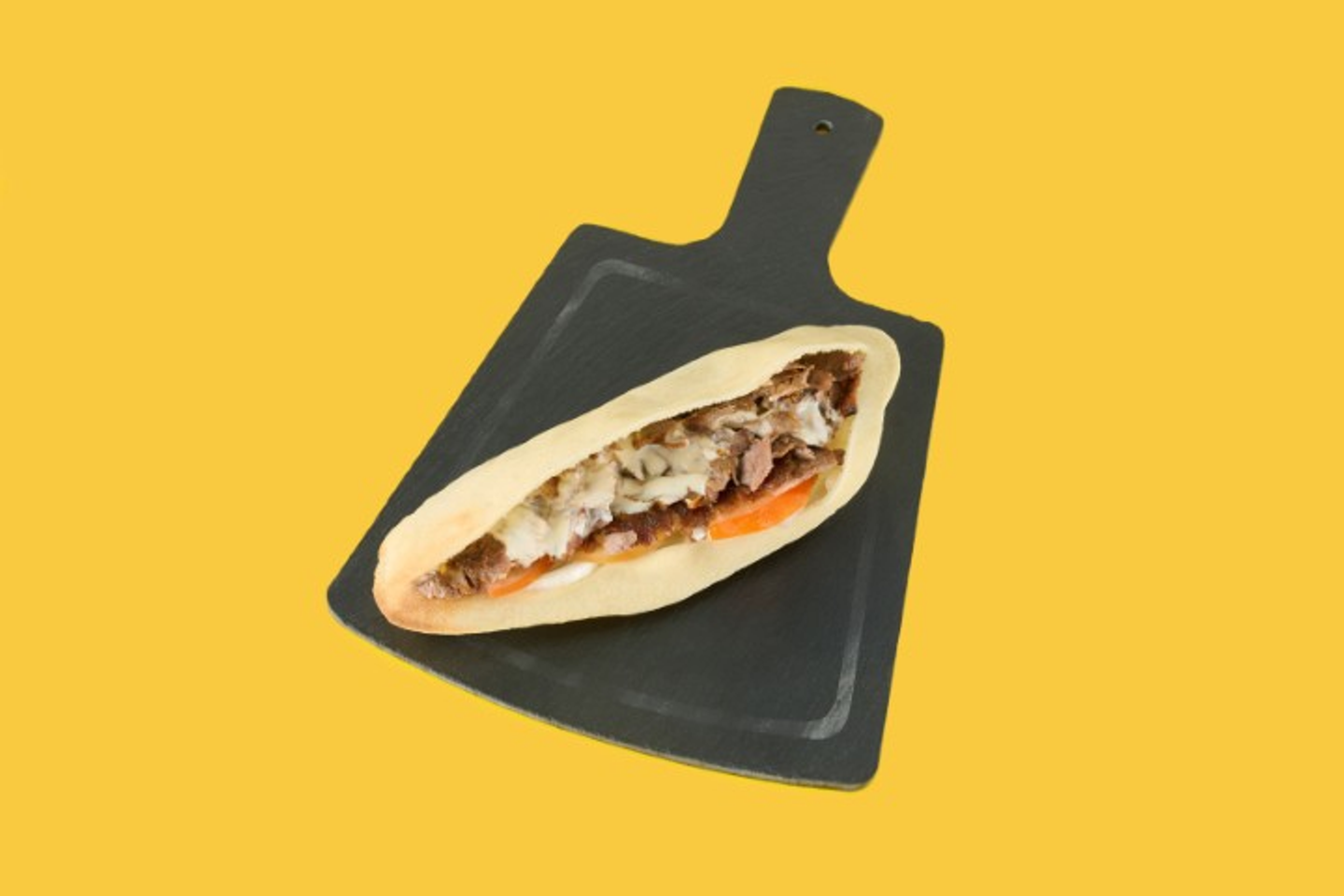 Iraqi Saj Beef Shawarma Roll