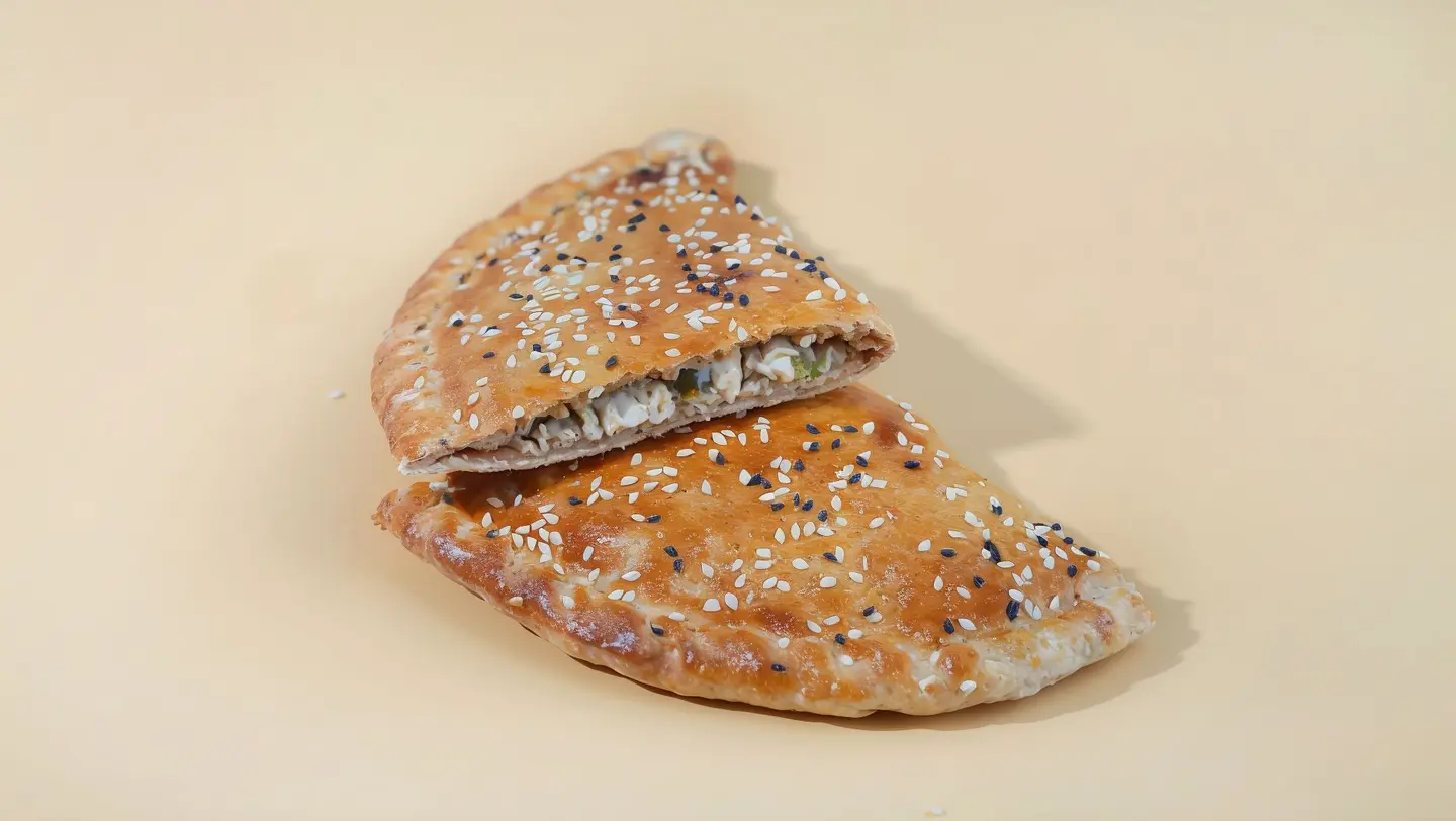 Eggplant Hamsa Pie Brown Flour