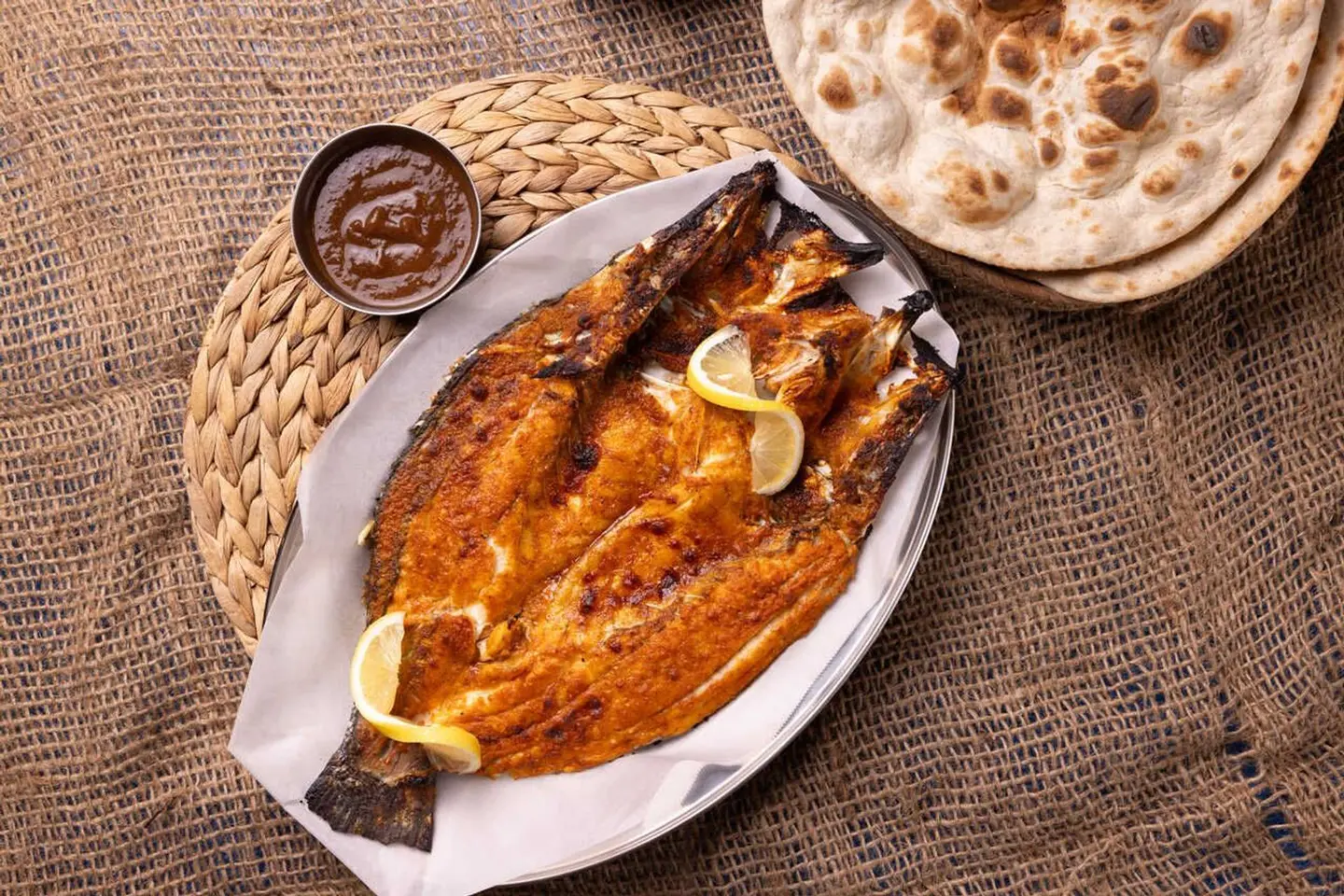 Grilled Smoked Aroosa Fish