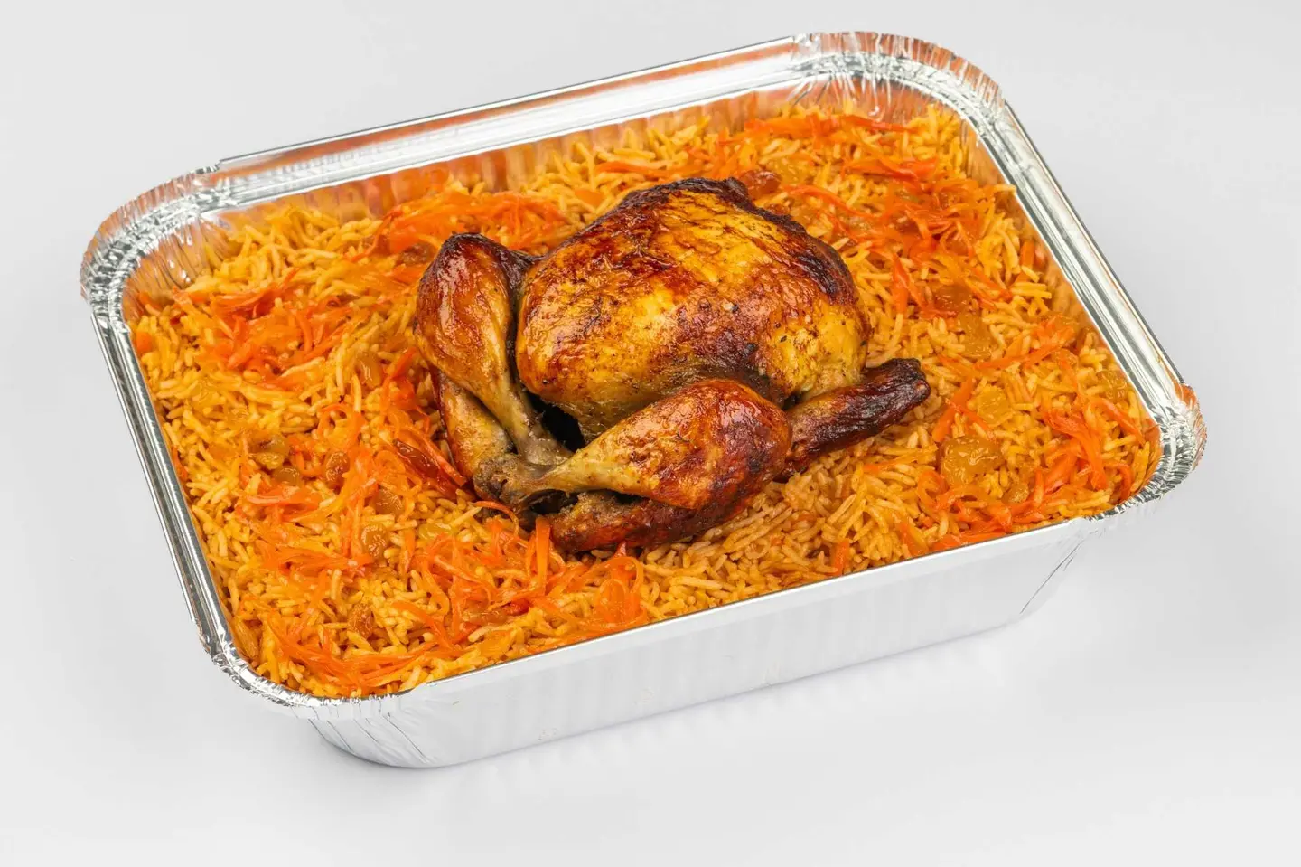 حبة شواية مع ارز