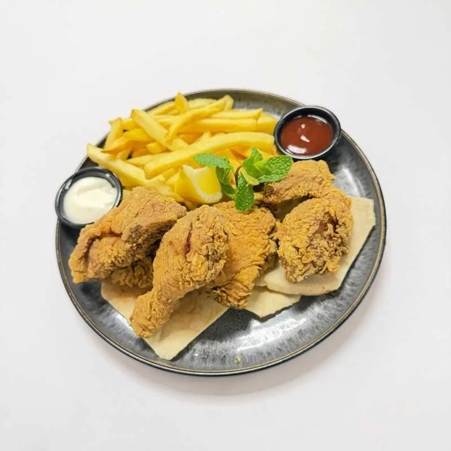 Spicy Broasted Chicken.