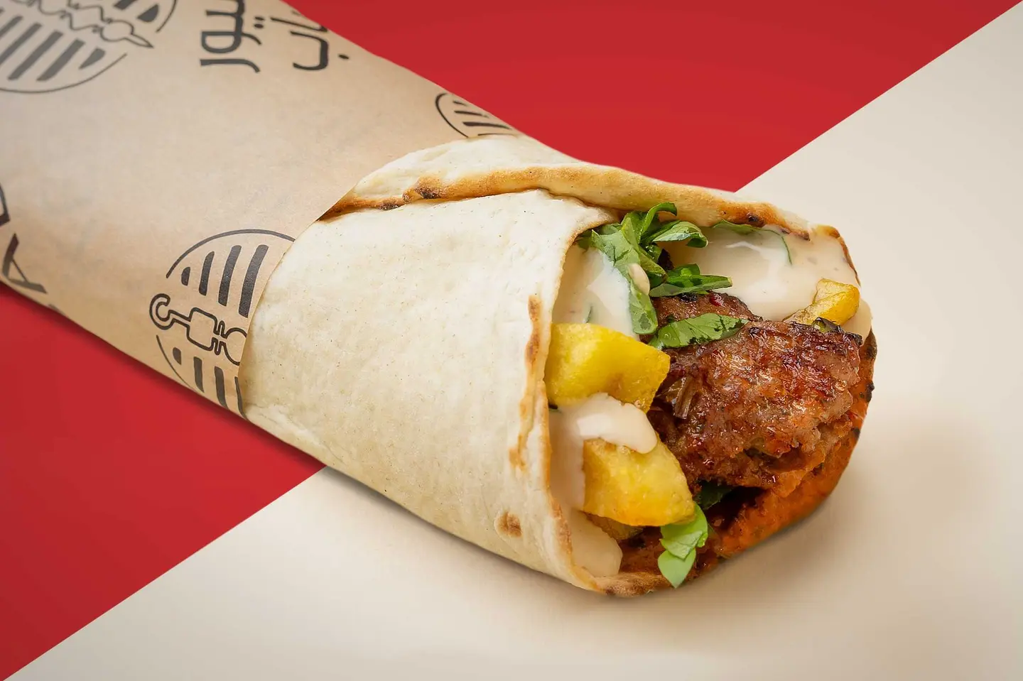 كباب خشخاش ساندويتش