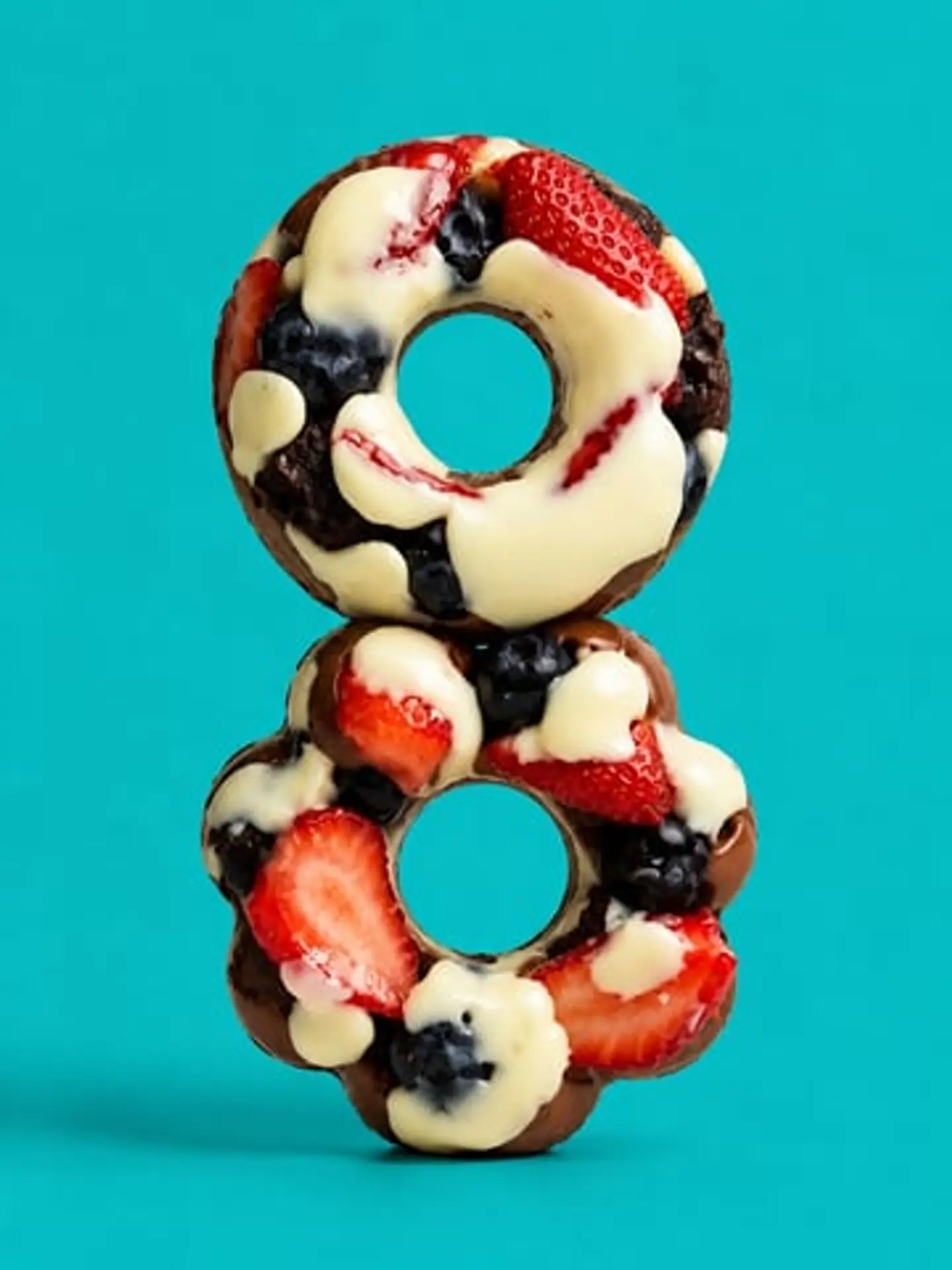 Chocolate Donut Strawberry